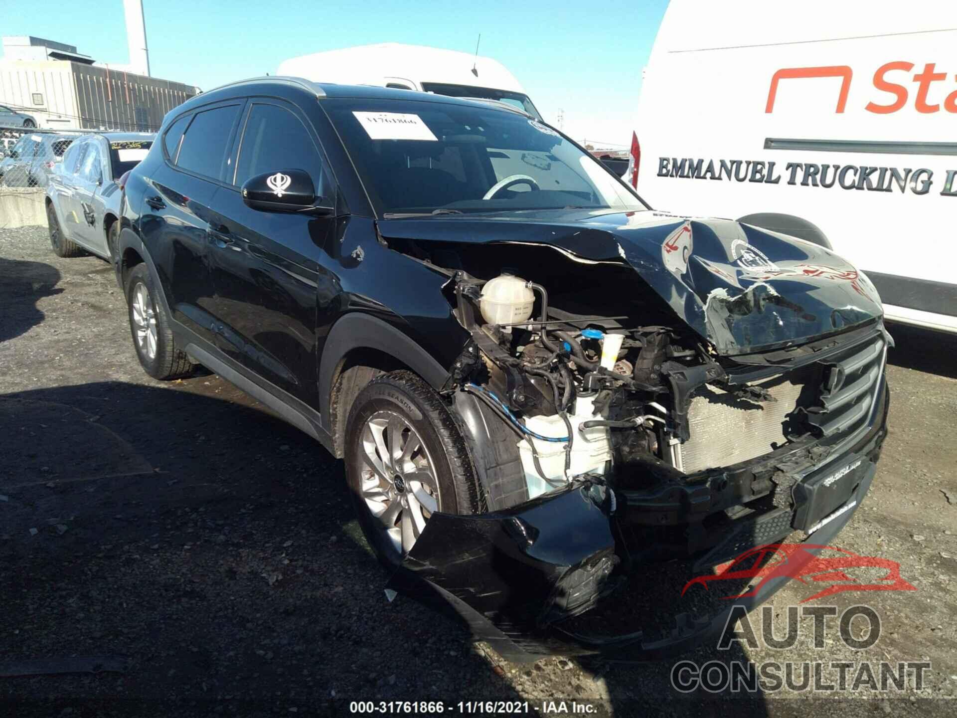 HYUNDAI TUCSON 2017 - KM8J3CA49HU293587