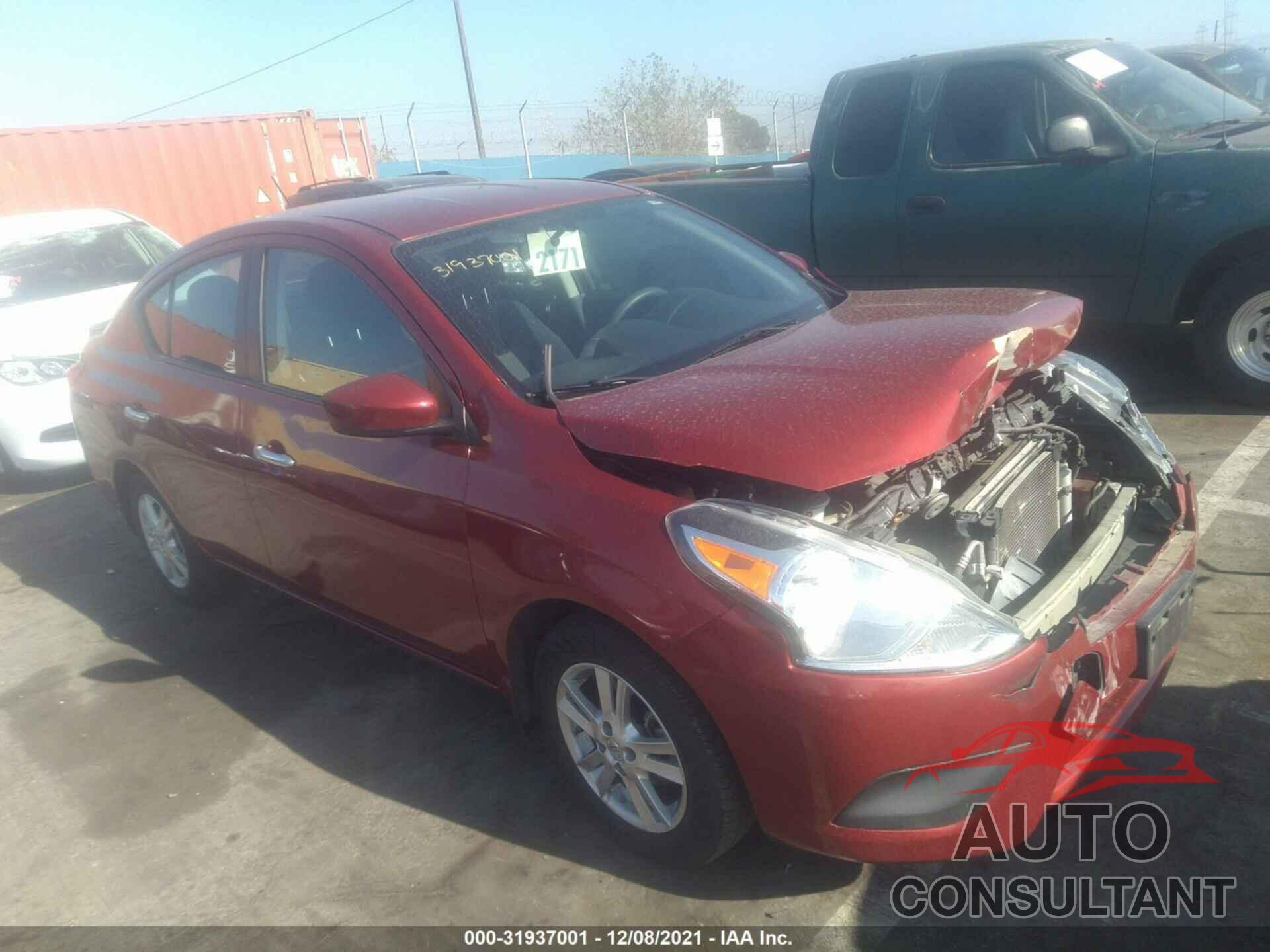 NISSAN VERSA 2016 - 3N1CN7AP4GL913041