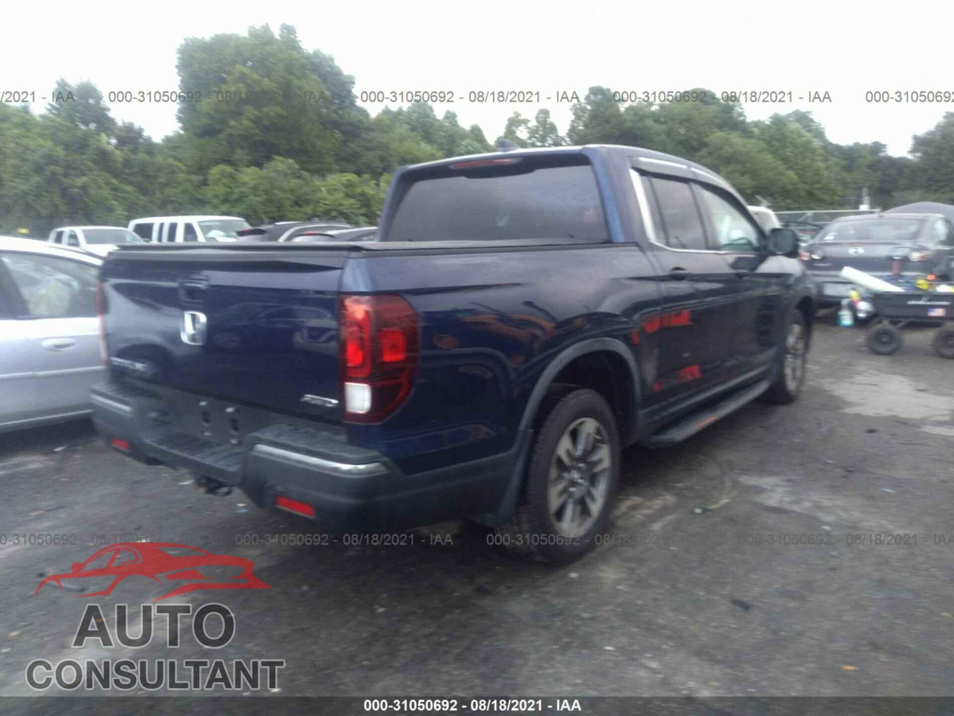 HONDA RIDGELINE 2017 - 5FPYK3F65HB005614