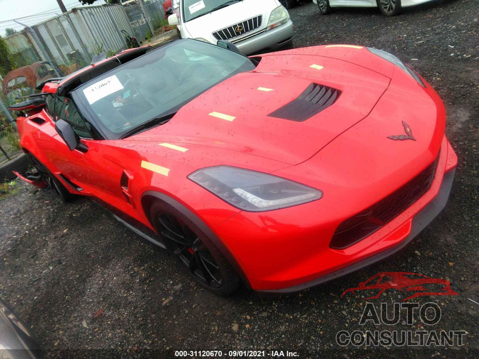 CHEVROLET CORVETTE 2017 - 1G1YX2D73H5124398