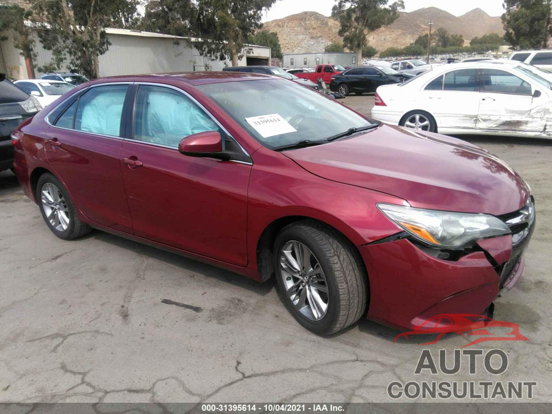 TOYOTA CAMRY 2017 - 4T1BF1FK9HU754763