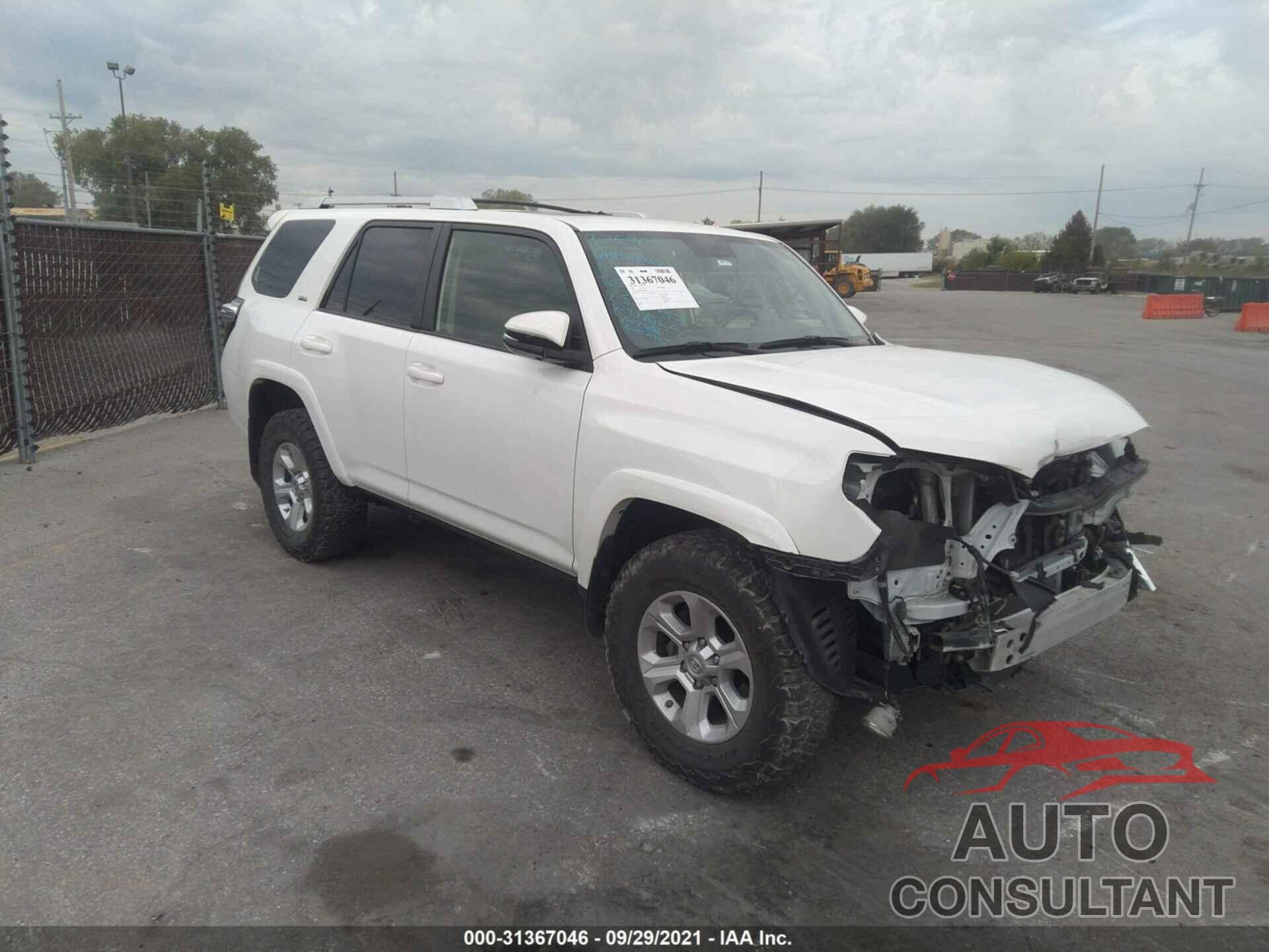 TOYOTA 4RUNNER 2016 - JTEBU5JR9G5398437