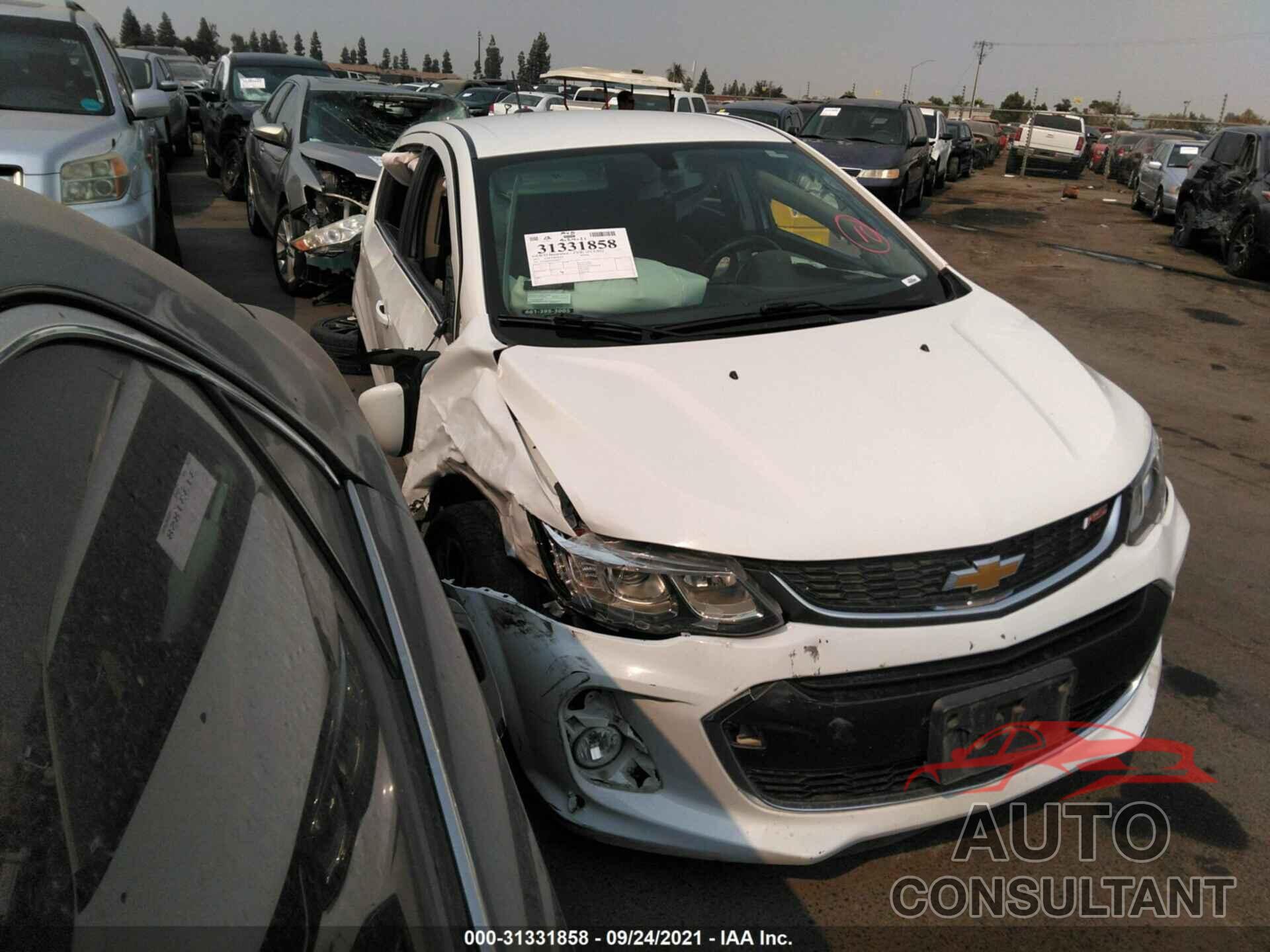 CHEVROLET SONIC 2017 - 1G1JF6SB6H4146663