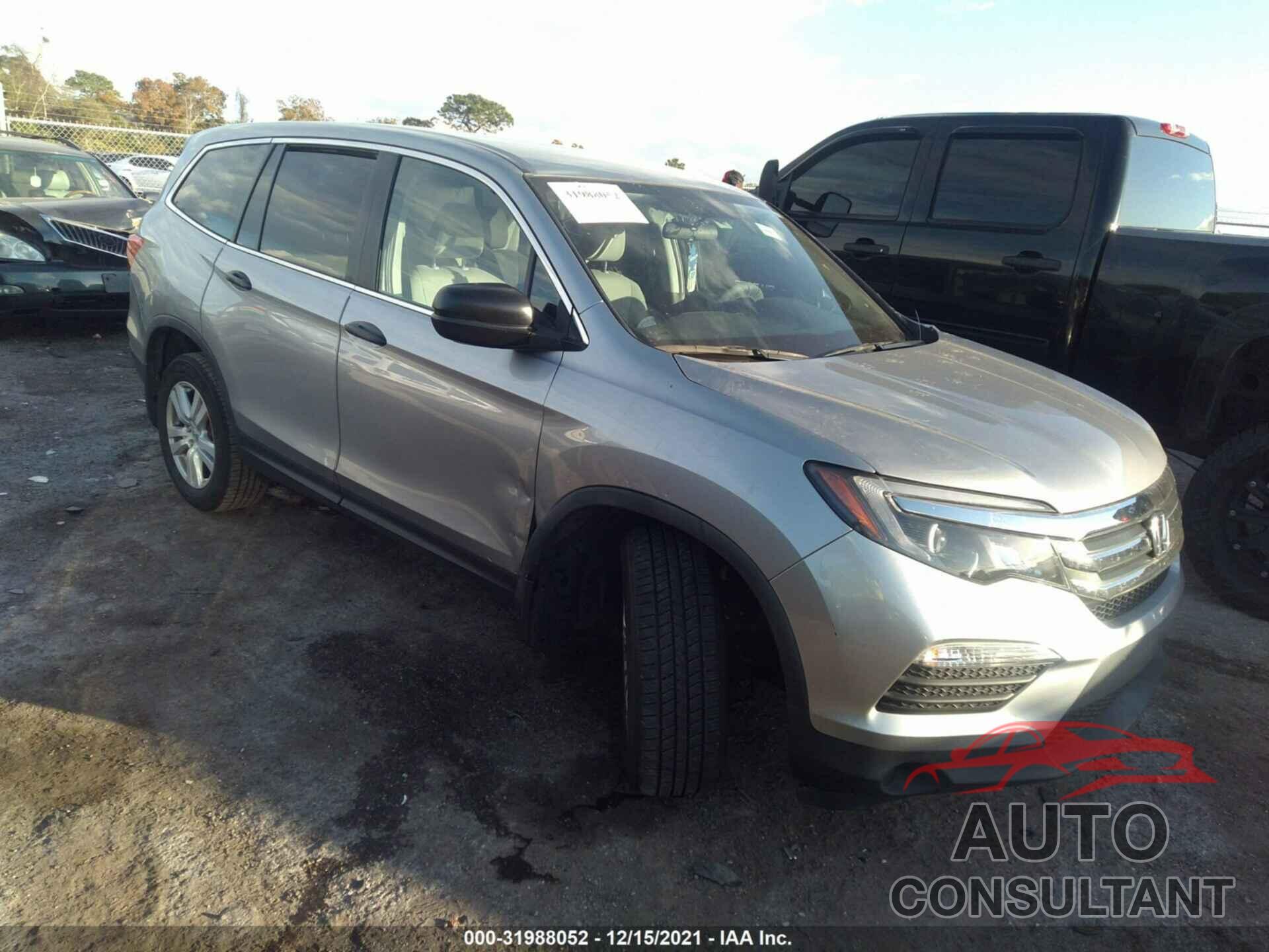 HONDA PILOT 2018 - 5FNYF5H19JB000786