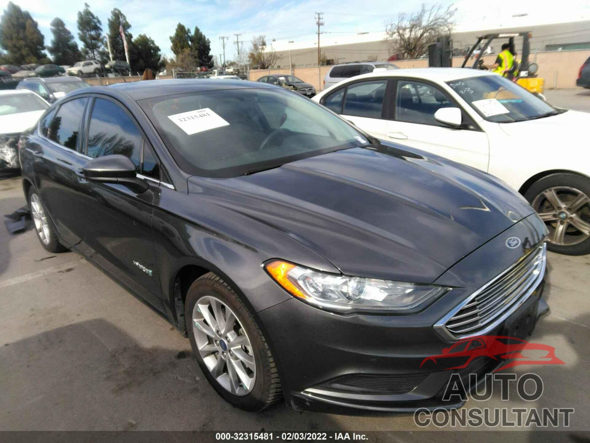 FORD FUSION 2017 - 3FA6P0LU7HR164030
