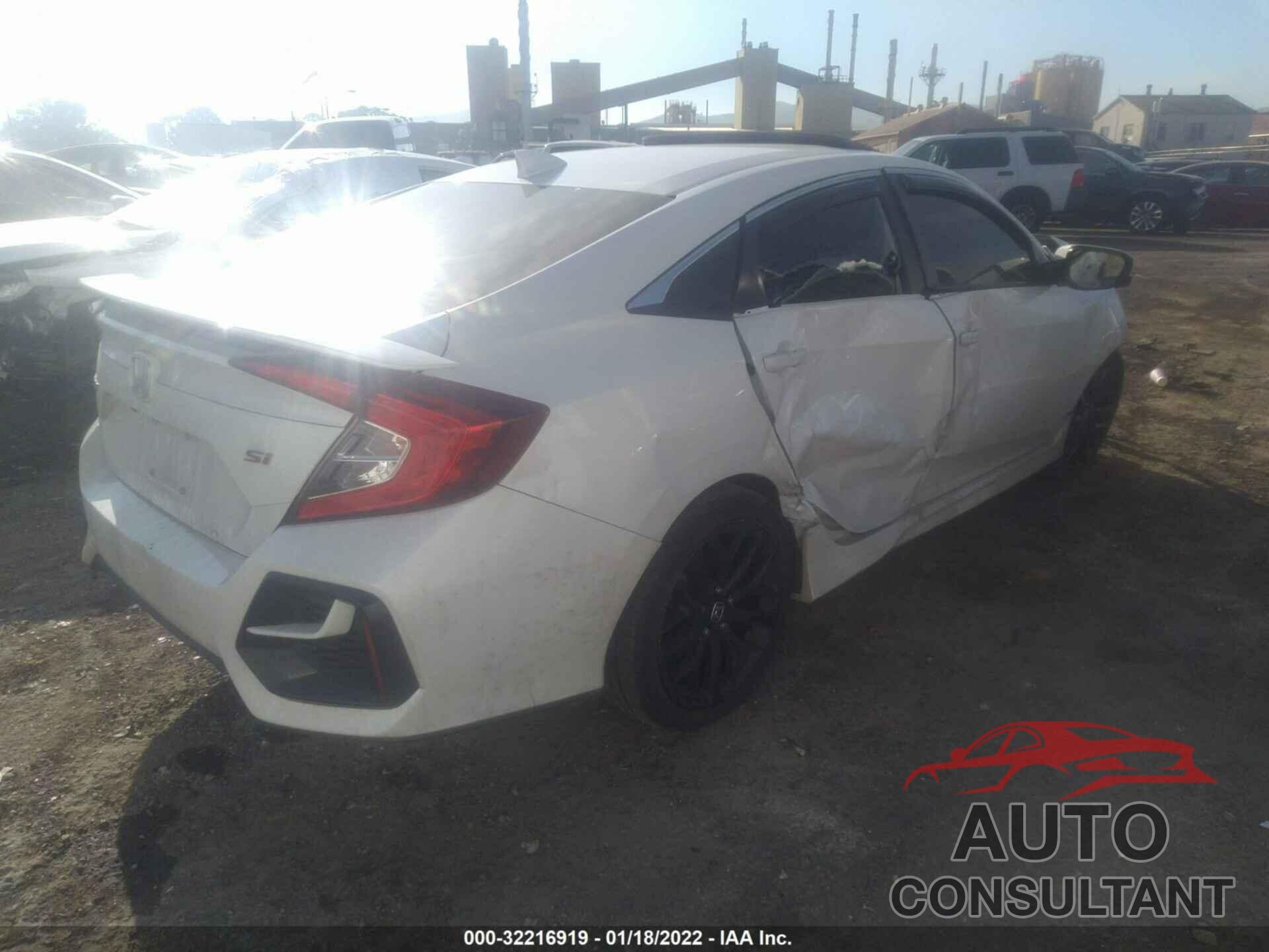 HONDA CIVIC SI SEDAN 2020 - 2HGFC1E55LH707642