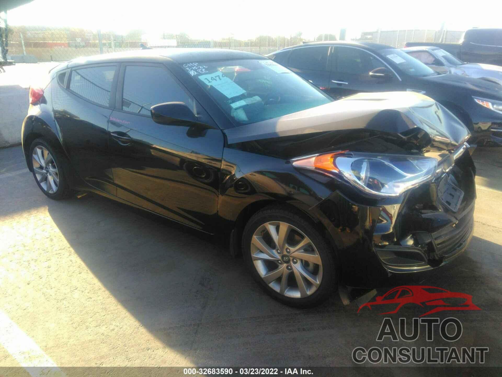 HYUNDAI VELOSTER 2016 - KMHTC6AD2GU291124