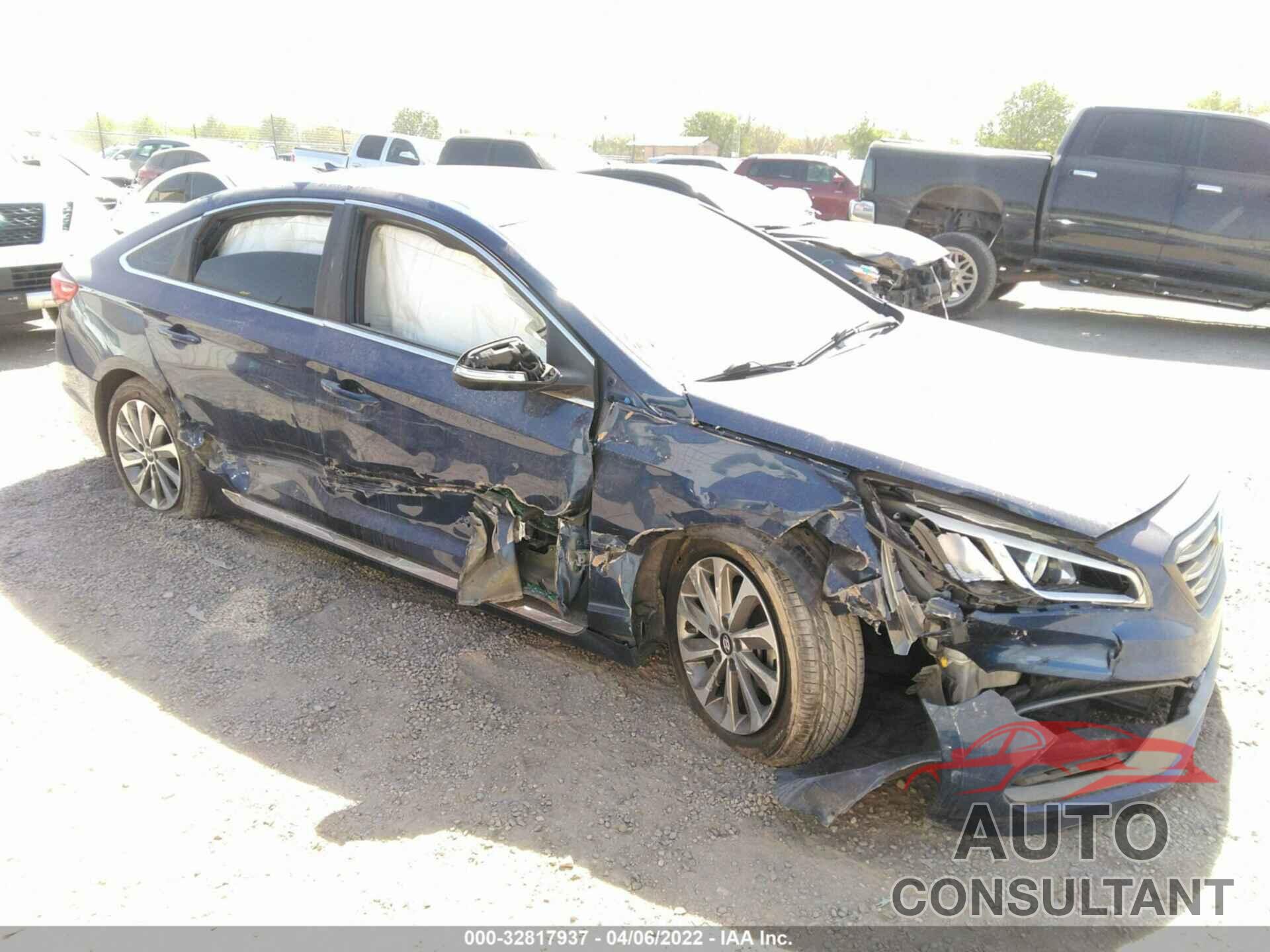 HYUNDAI SONATA 2017 - 5NPE34AF0HH509186