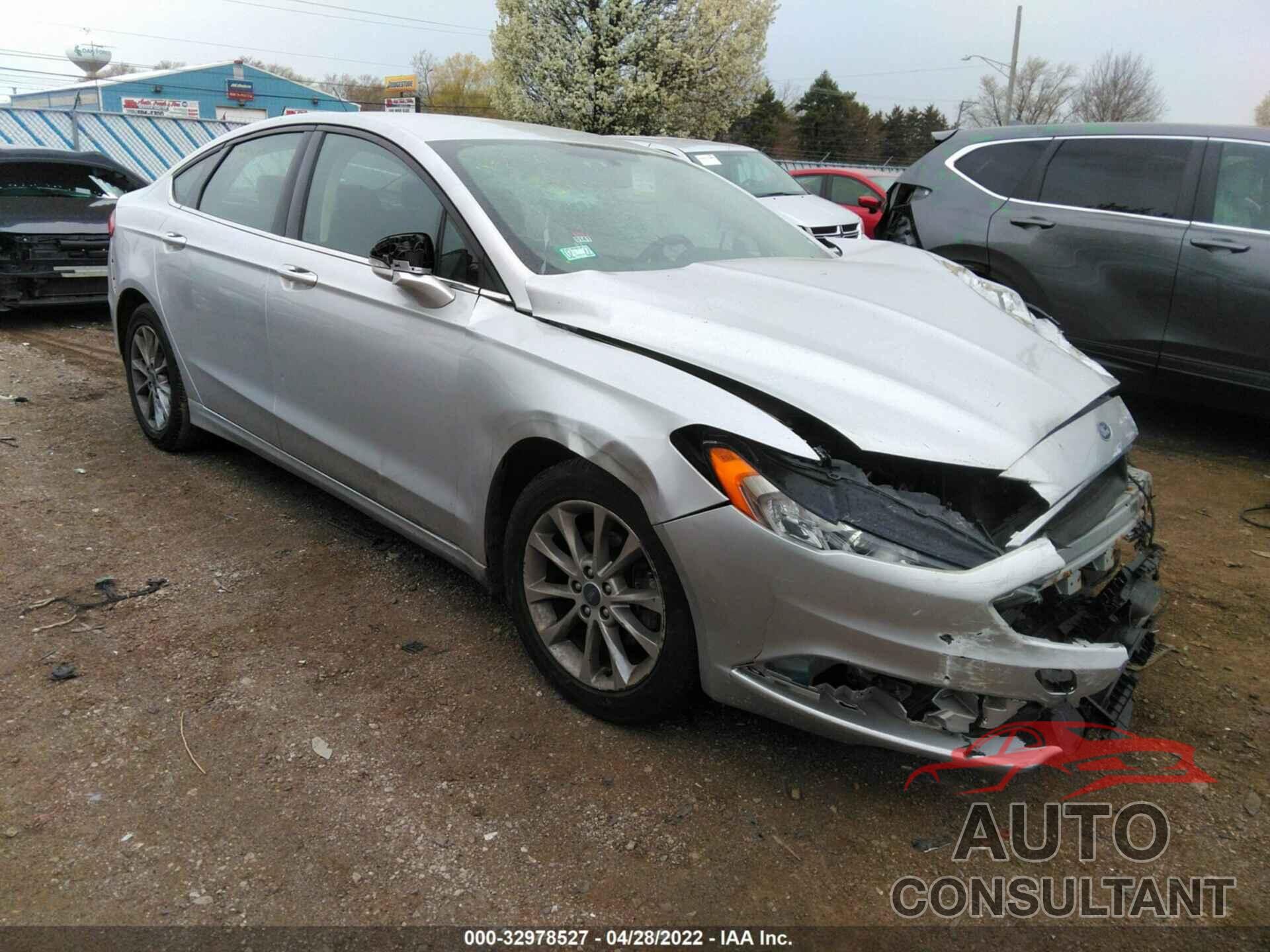 FORD FUSION 2017 - 3FA6P0H74HR369209
