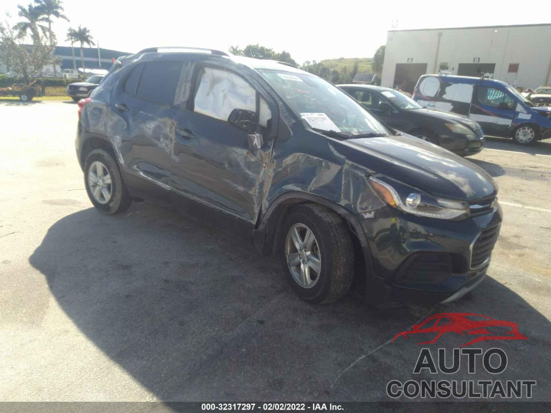 CHEVROLET TRAX 2021 - KL7CJLSB2MB330420