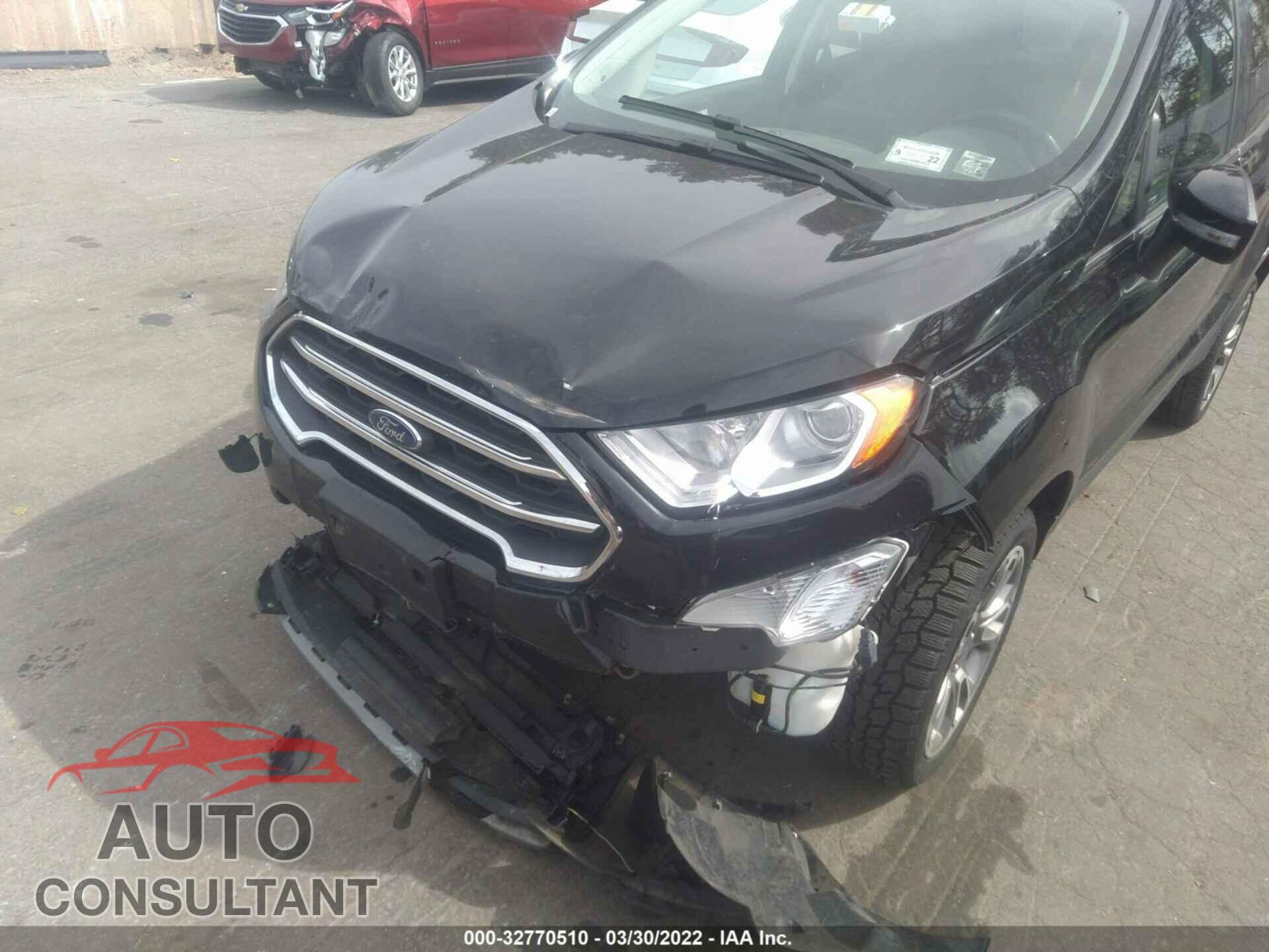 FORD ECOSPORT 2020 - MAJ6S3KL2LC352826