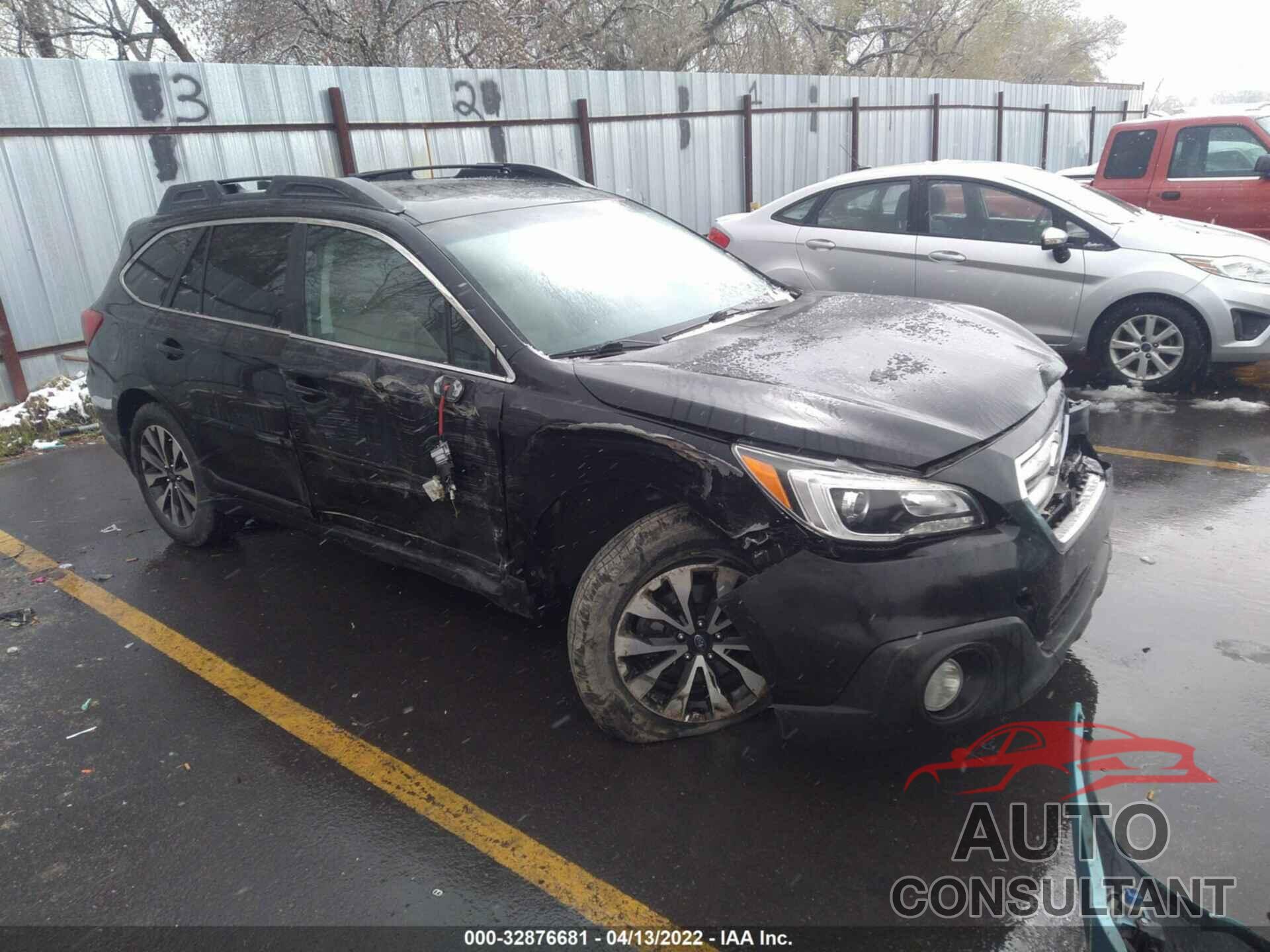 SUBARU OUTBACK 2016 - 4S4BSENC9G3336205