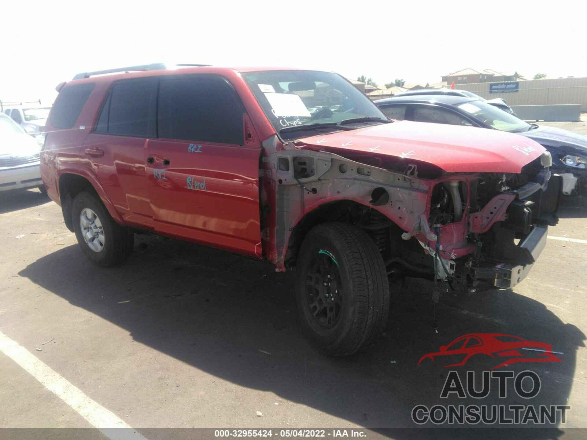 TOYOTA 4RUNNER 2018 - JTEBU5JR8J5590259