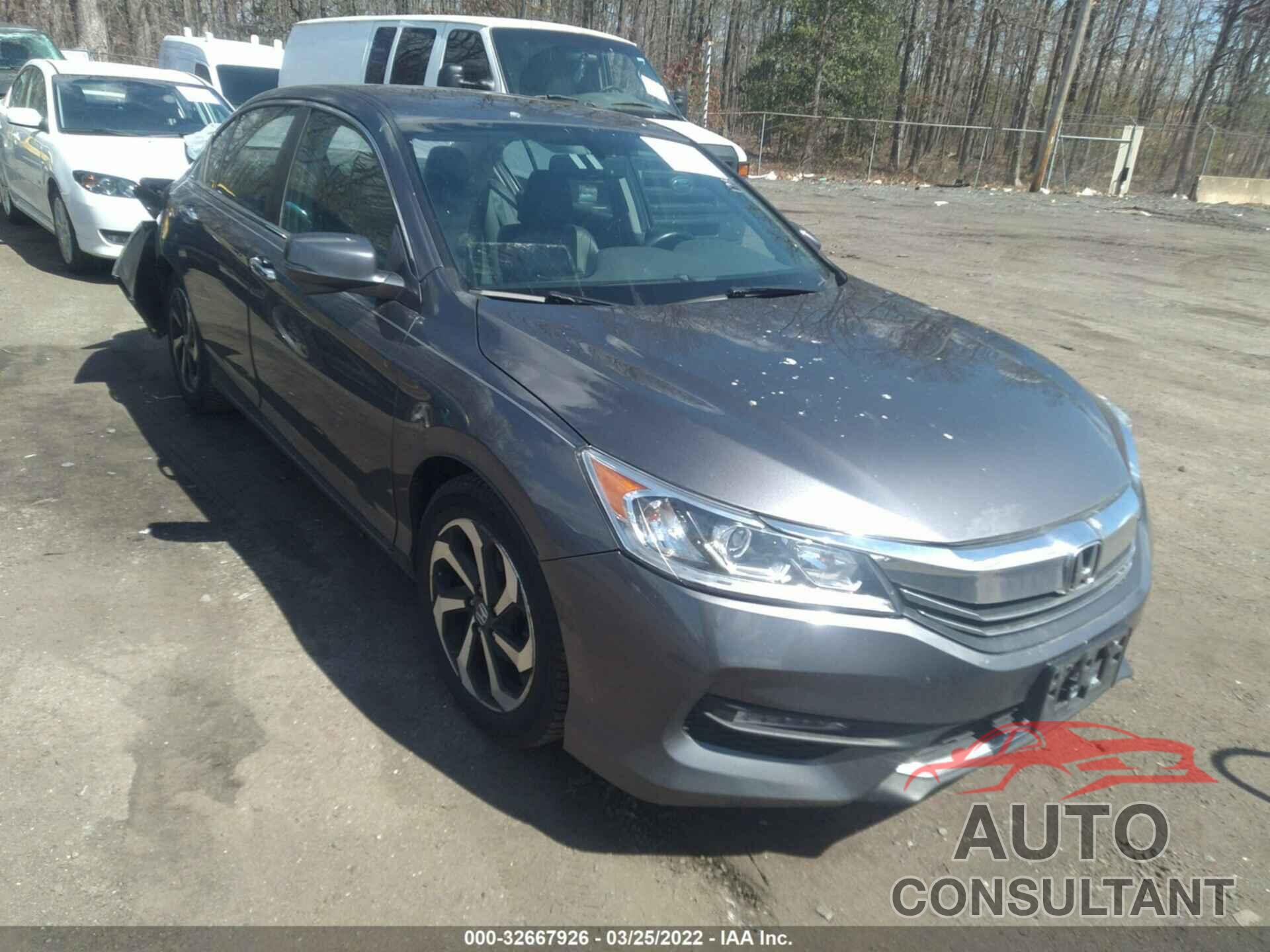 HONDA ACCORD SEDAN 2017 - 1HGCR2F86HA016755