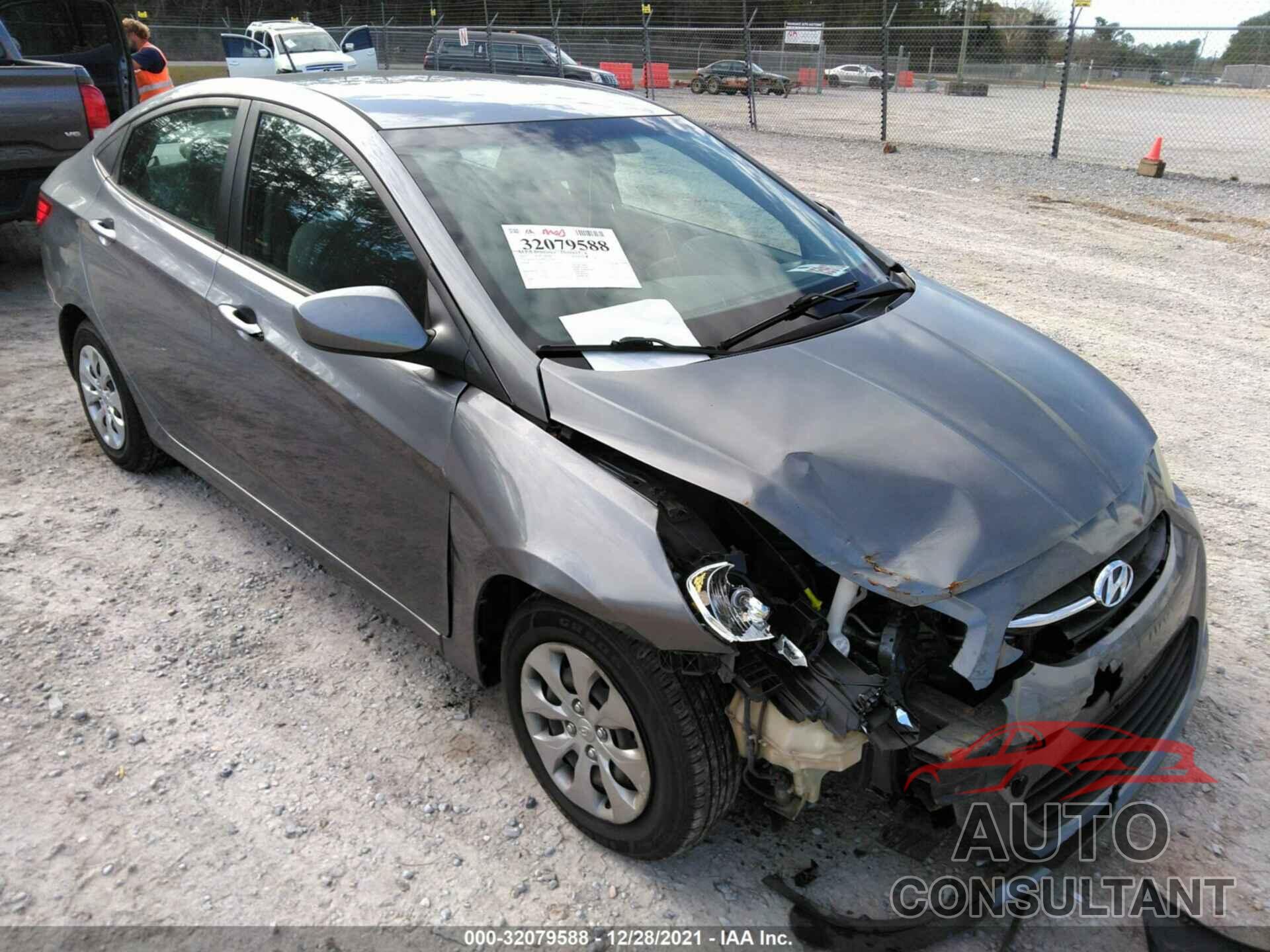 HYUNDAI ACCENT 2017 - KMHCT4AE8HU176266