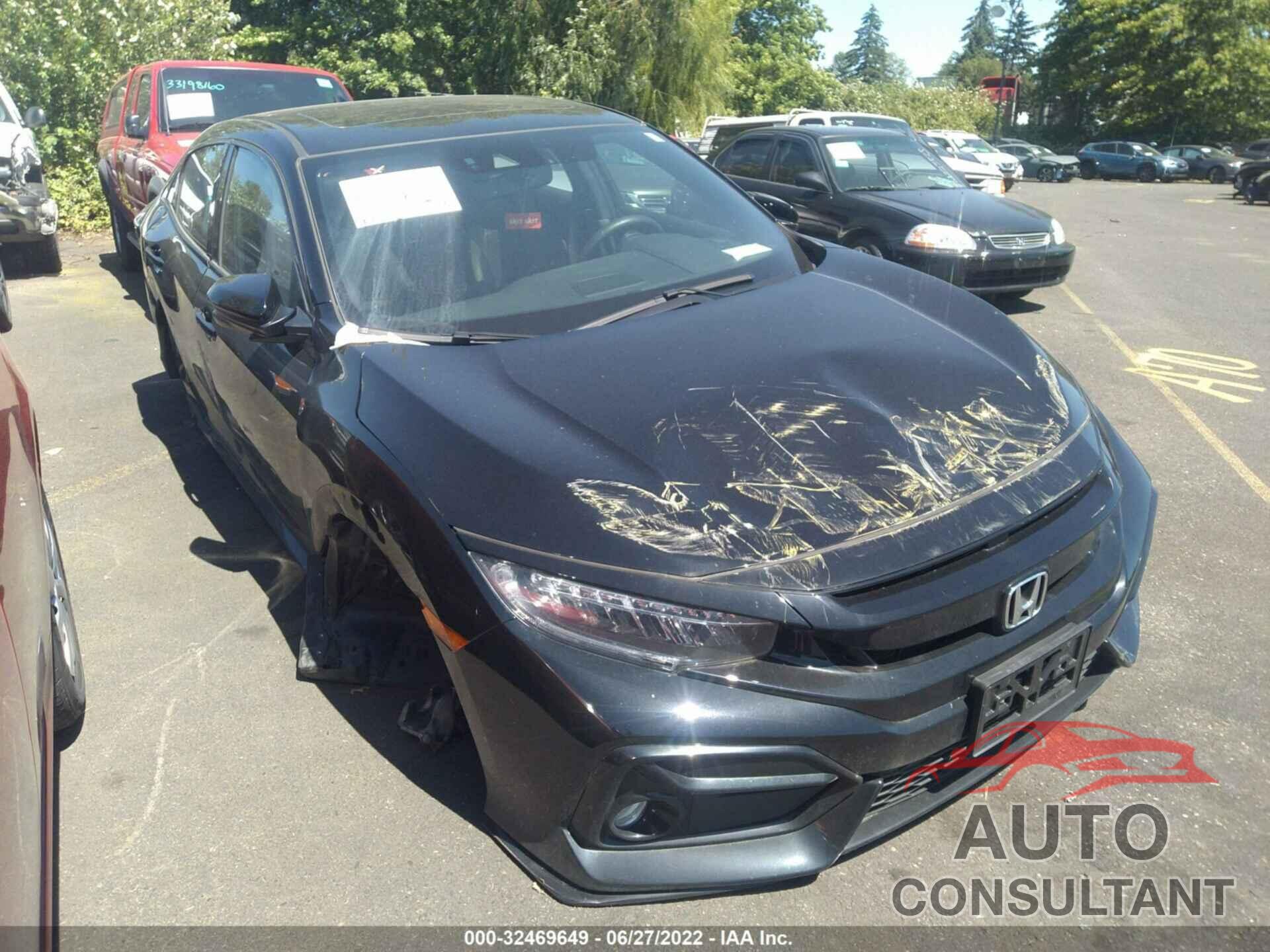 HONDA CIVIC HATCHBACK 2021 - SHHFK7H98MU410048