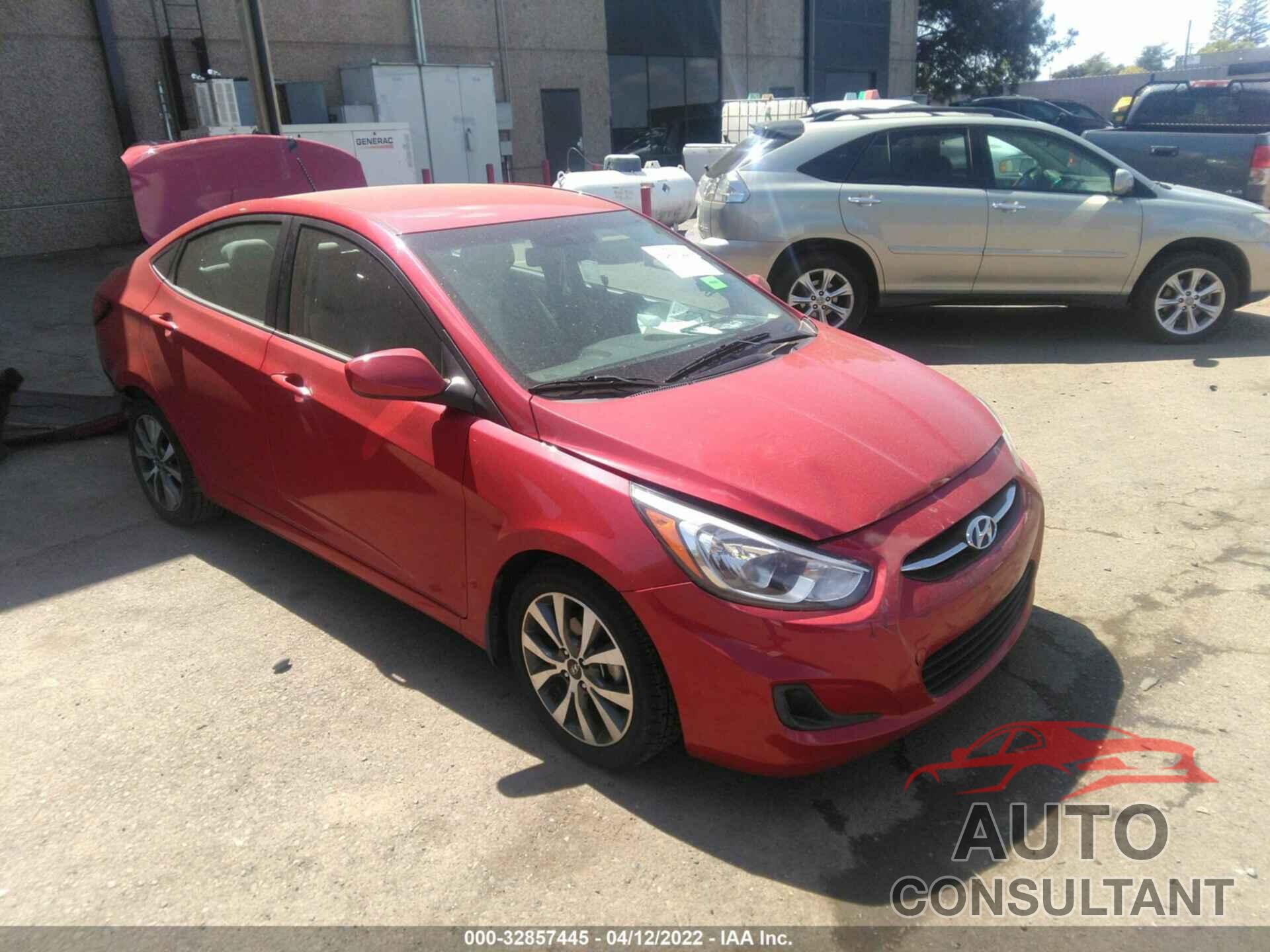 HYUNDAI ACCENT 2017 - KMHCT4AE2HU349554