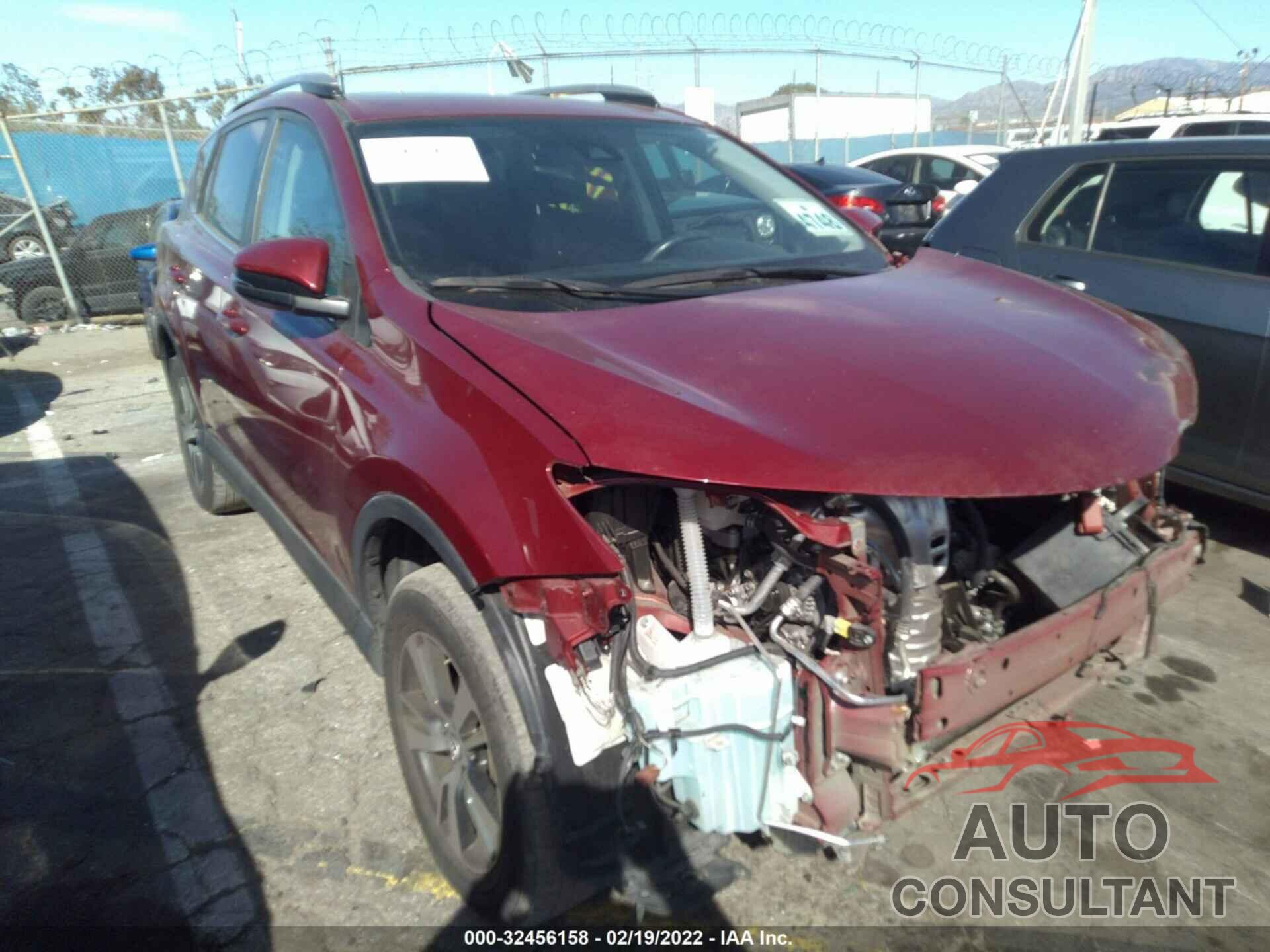 TOYOTA RAV4 2018 - 2T3WFREV7JW490483