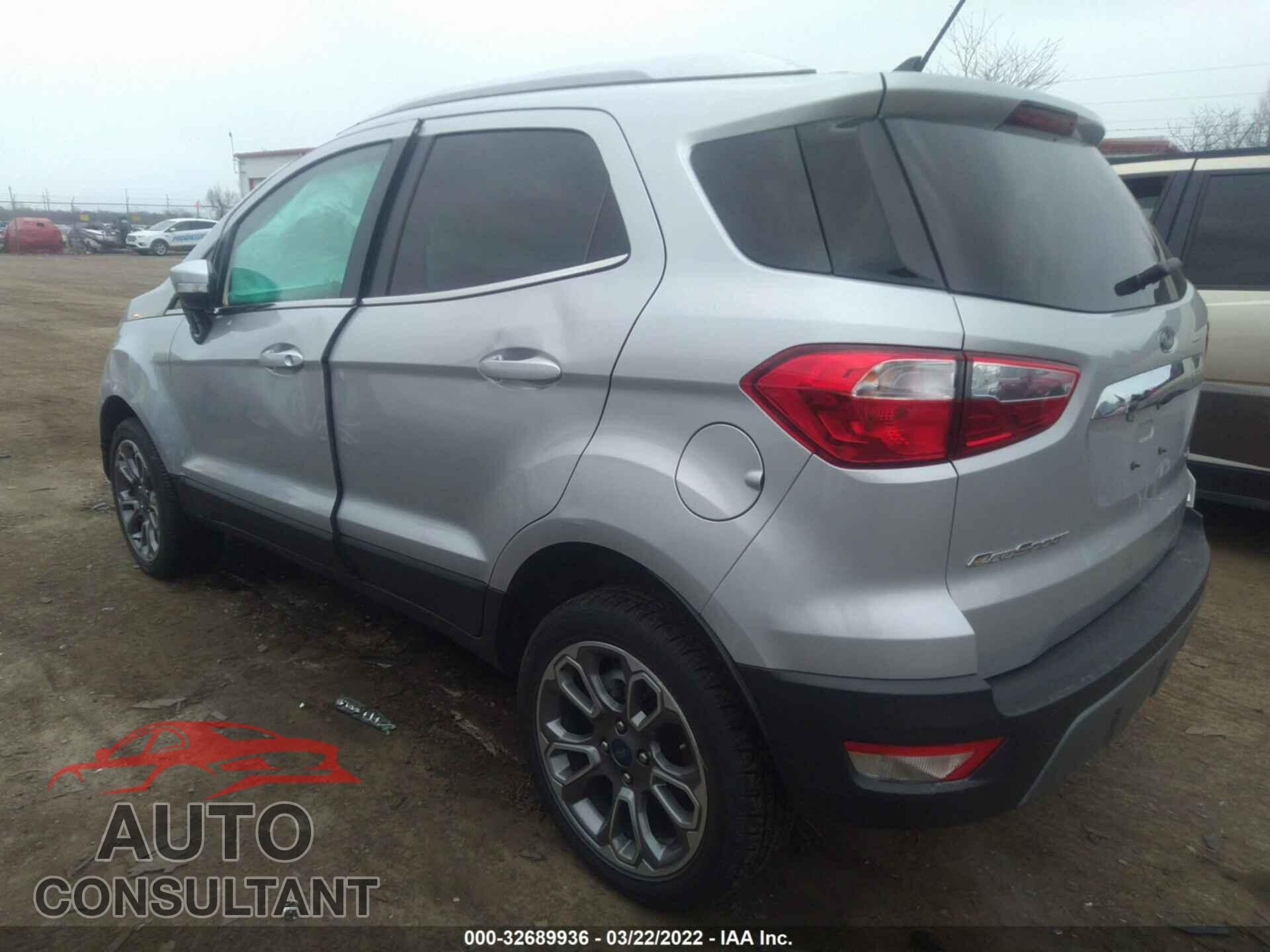 FORD ECOSPORT 2019 - MAJ6S3KL6KC296629