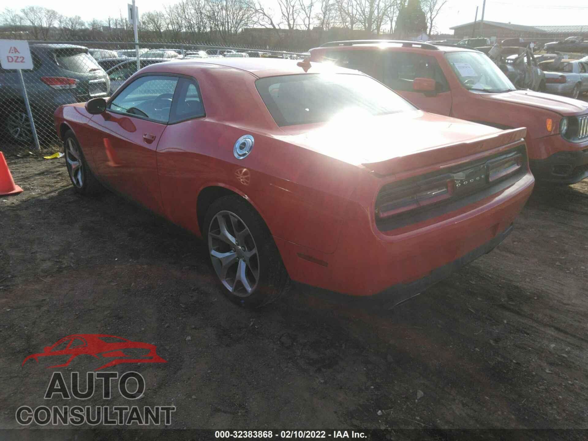 DODGE CHALLENGER 2016 - 2C3CDZAG9GH225478