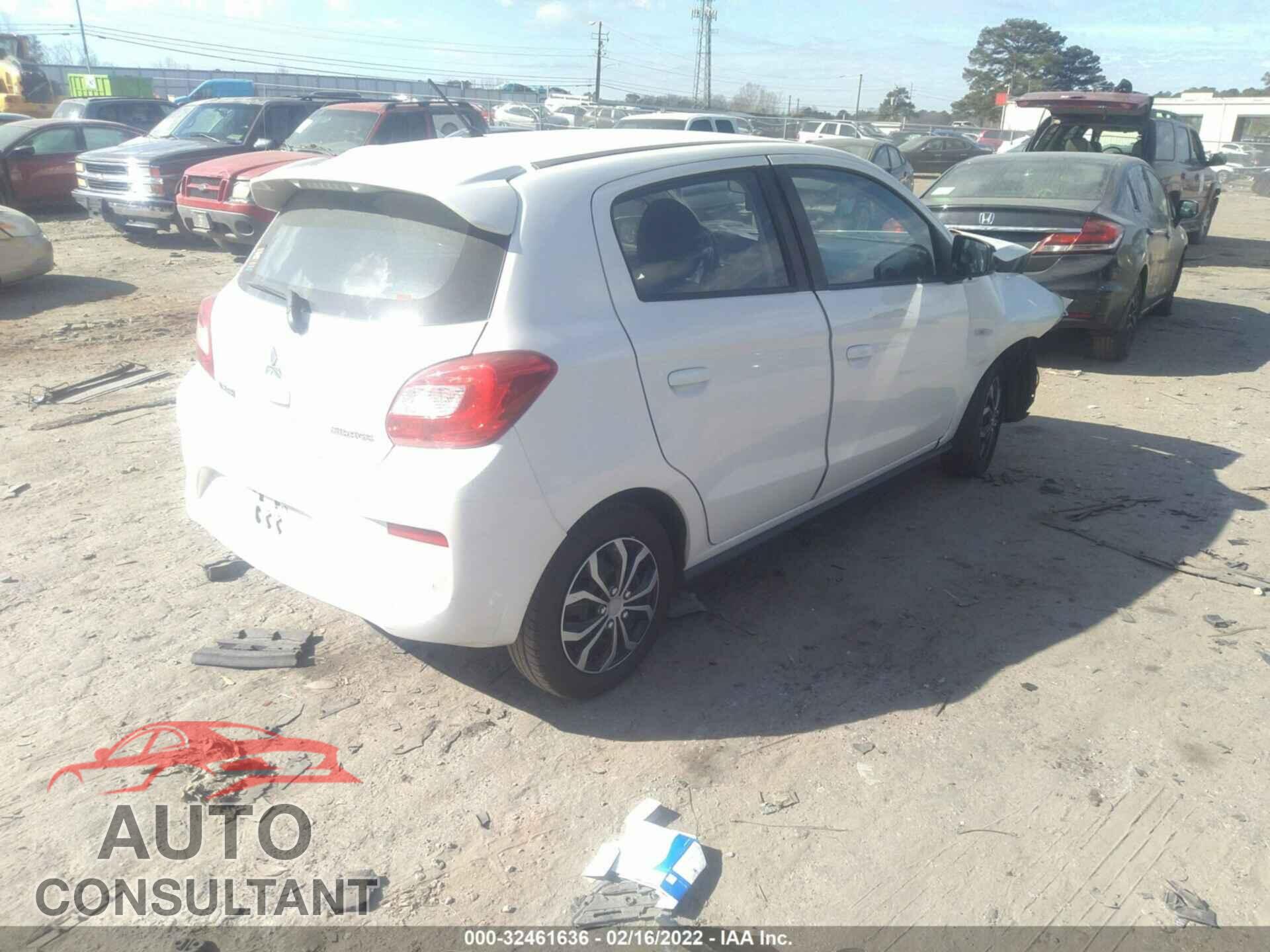 MITSUBISHI MIRAGE 2017 - ML32A3HJ2HH021677