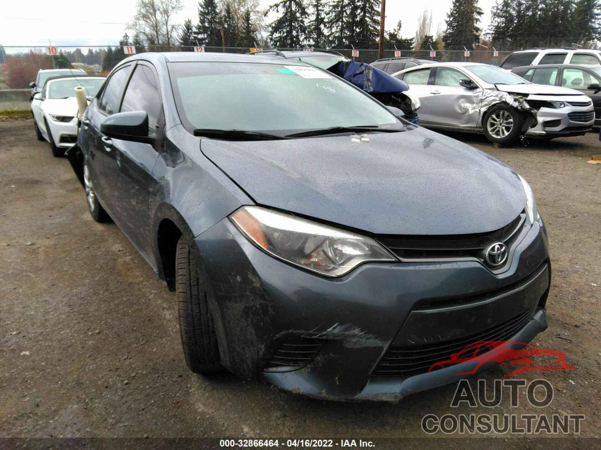 TOYOTA COROLLA 2016 - 2T1BURHE9GC514821