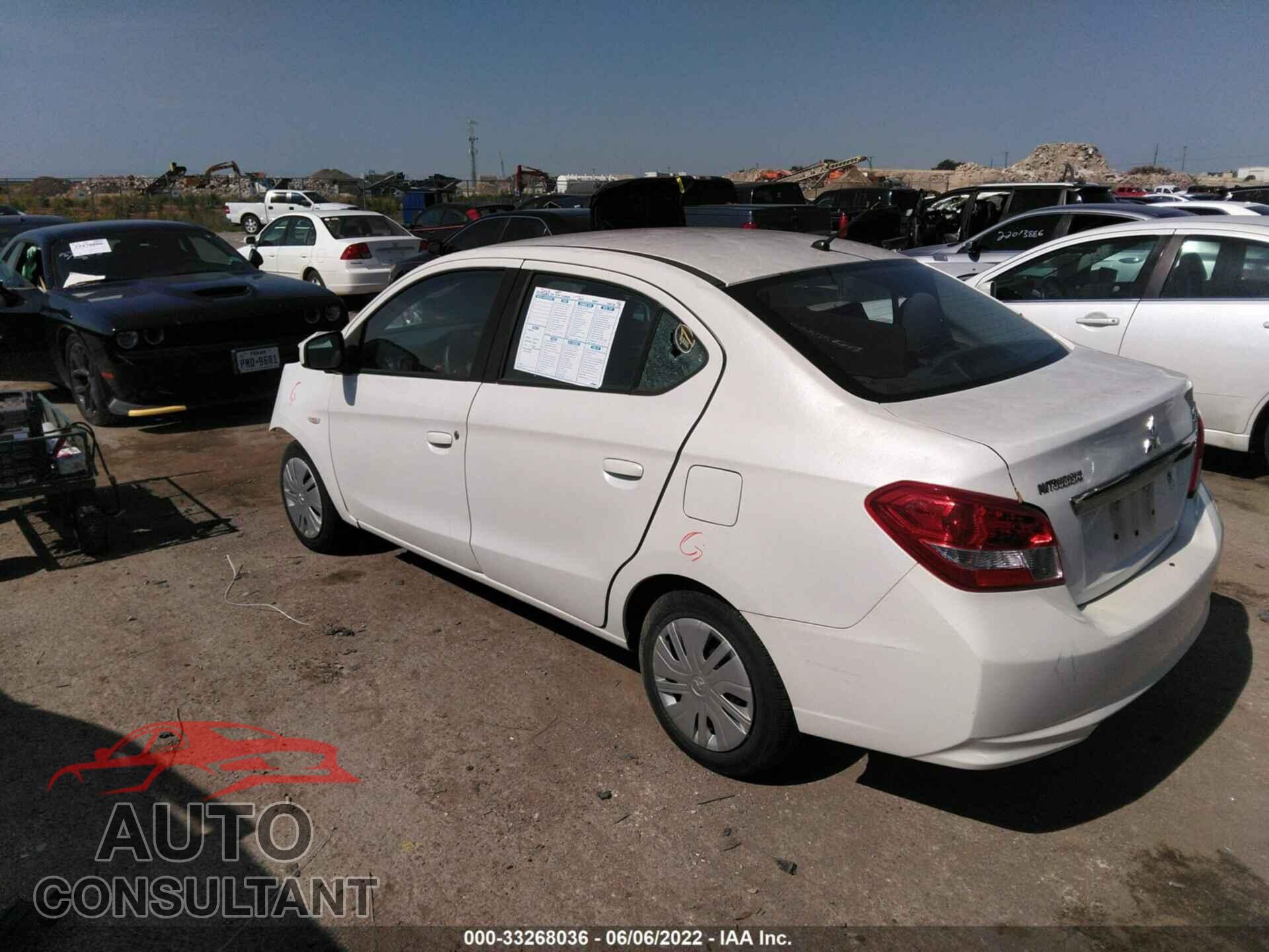 MITSUBISHI MIRAGE G4 2017 - ML32F3FJ6HHF19288