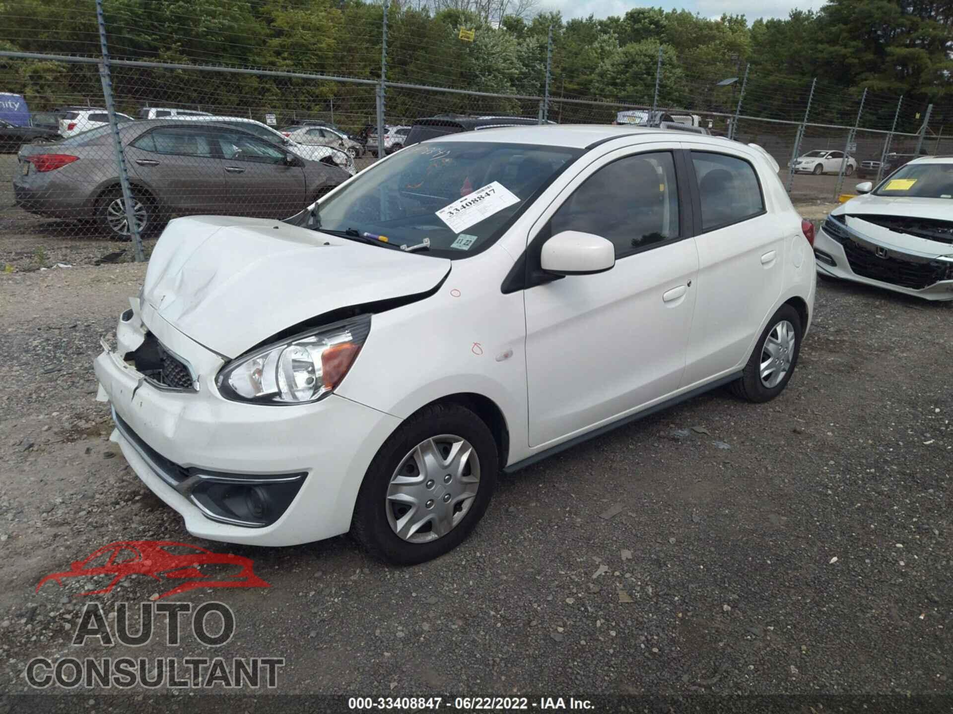 MITSUBISHI MIRAGE 2017 - ML32A3HJ1HH022268