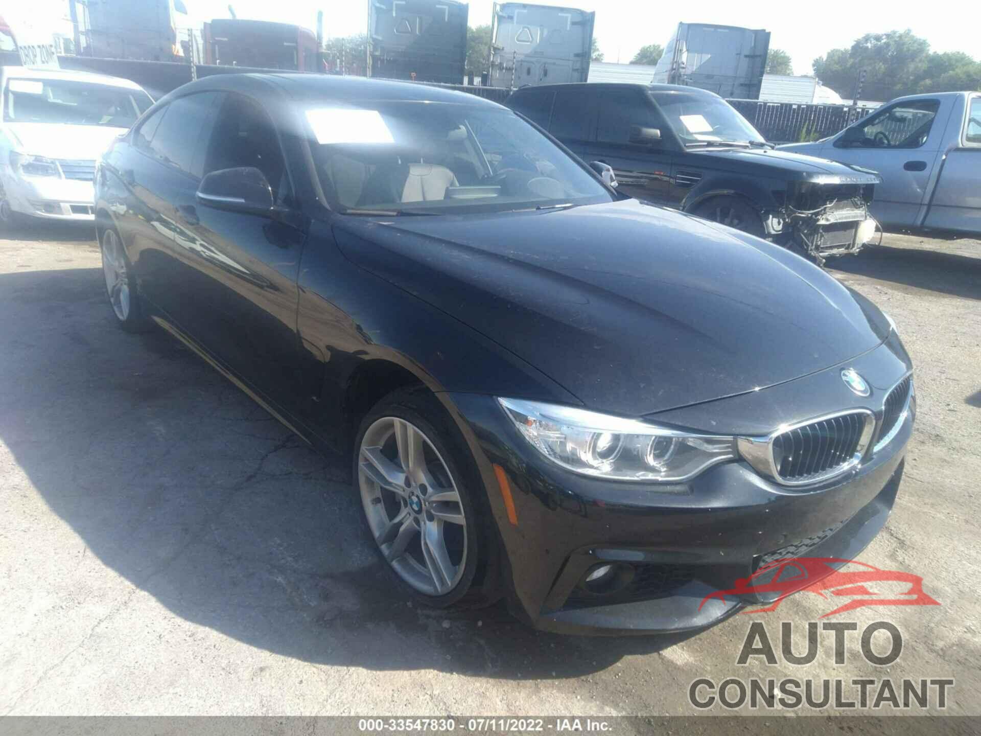 BMW 4 SERIES 2016 - WBA4C9C54GG135811