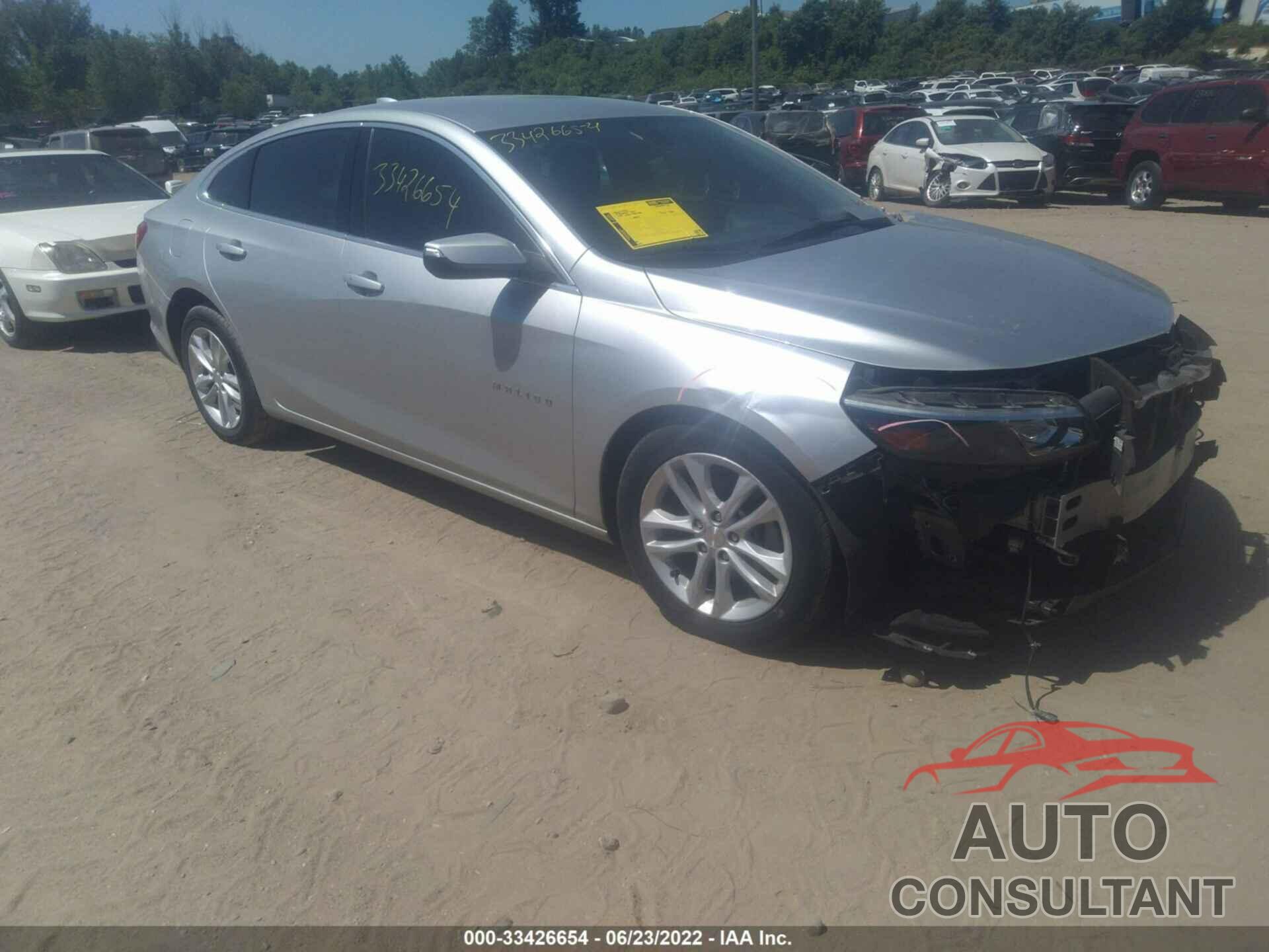 CHEVROLET MALIBU 2017 - 1G1ZE5ST5HF249215