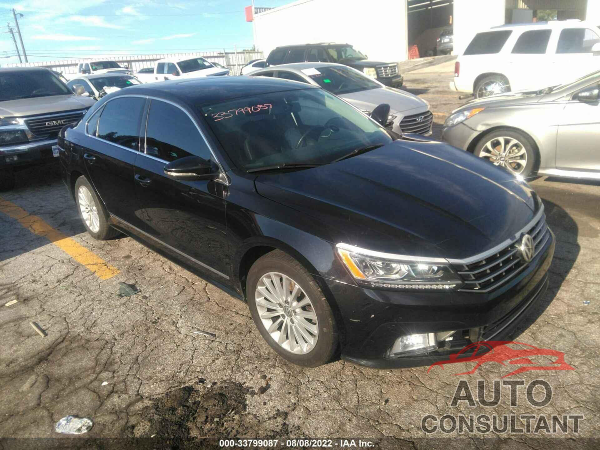 VOLKSWAGEN PASSAT 2017 - 1VWBT7A38HC045499