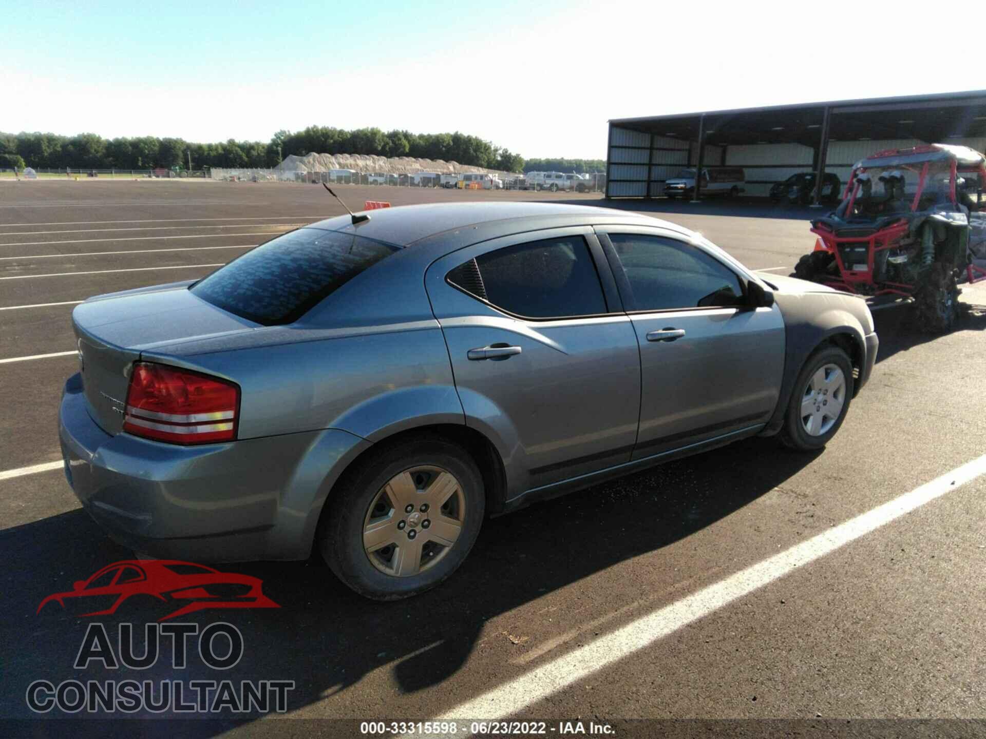 DODGE AVENGER 2010 - 1B3CC4FB3AN117615