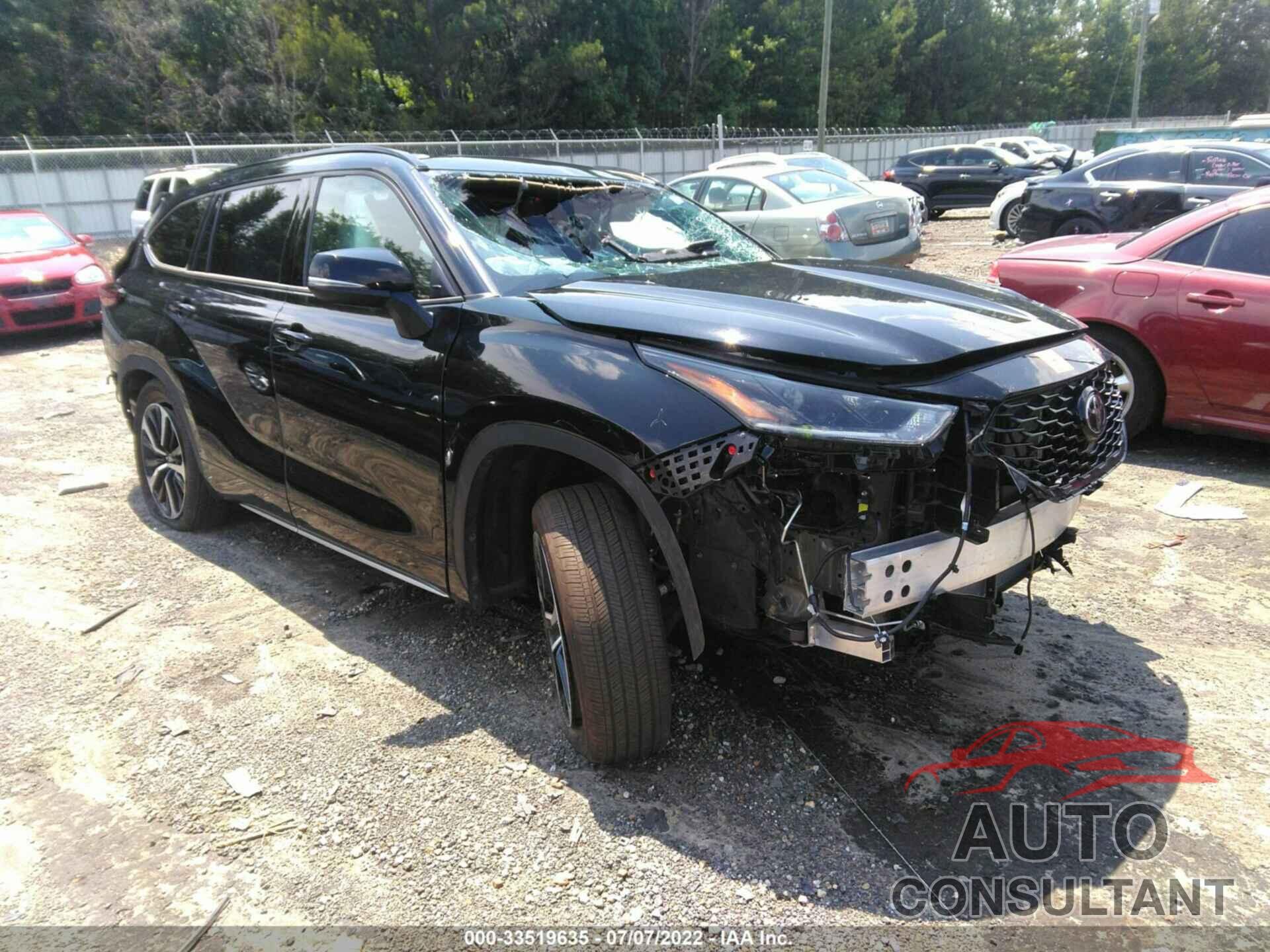 TOYOTA HIGHLANDER 2021 - 5TDJZRAH8MS081514