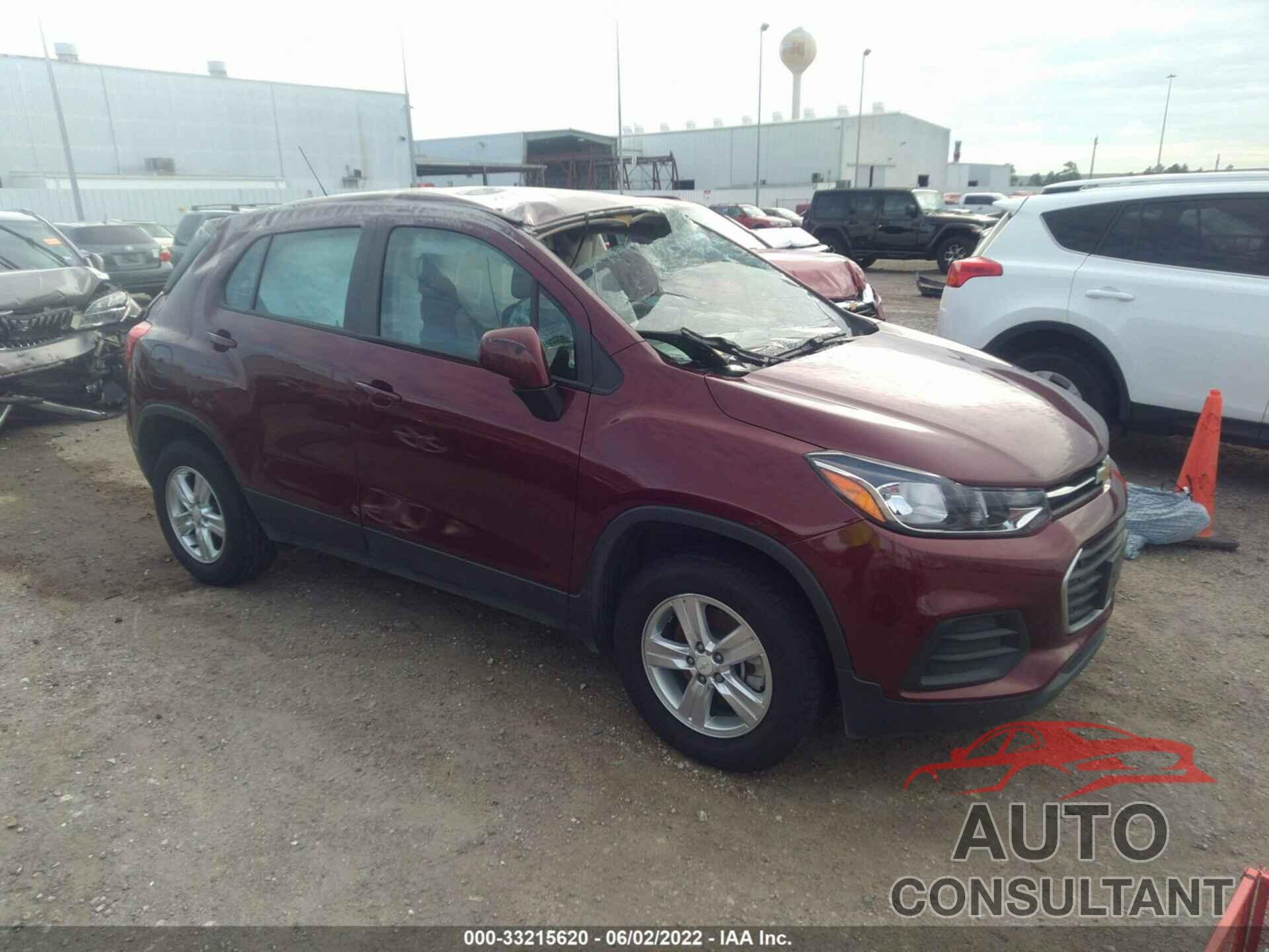 CHEVROLET TRAX 2017 - 3GNCJNSB1HL210912