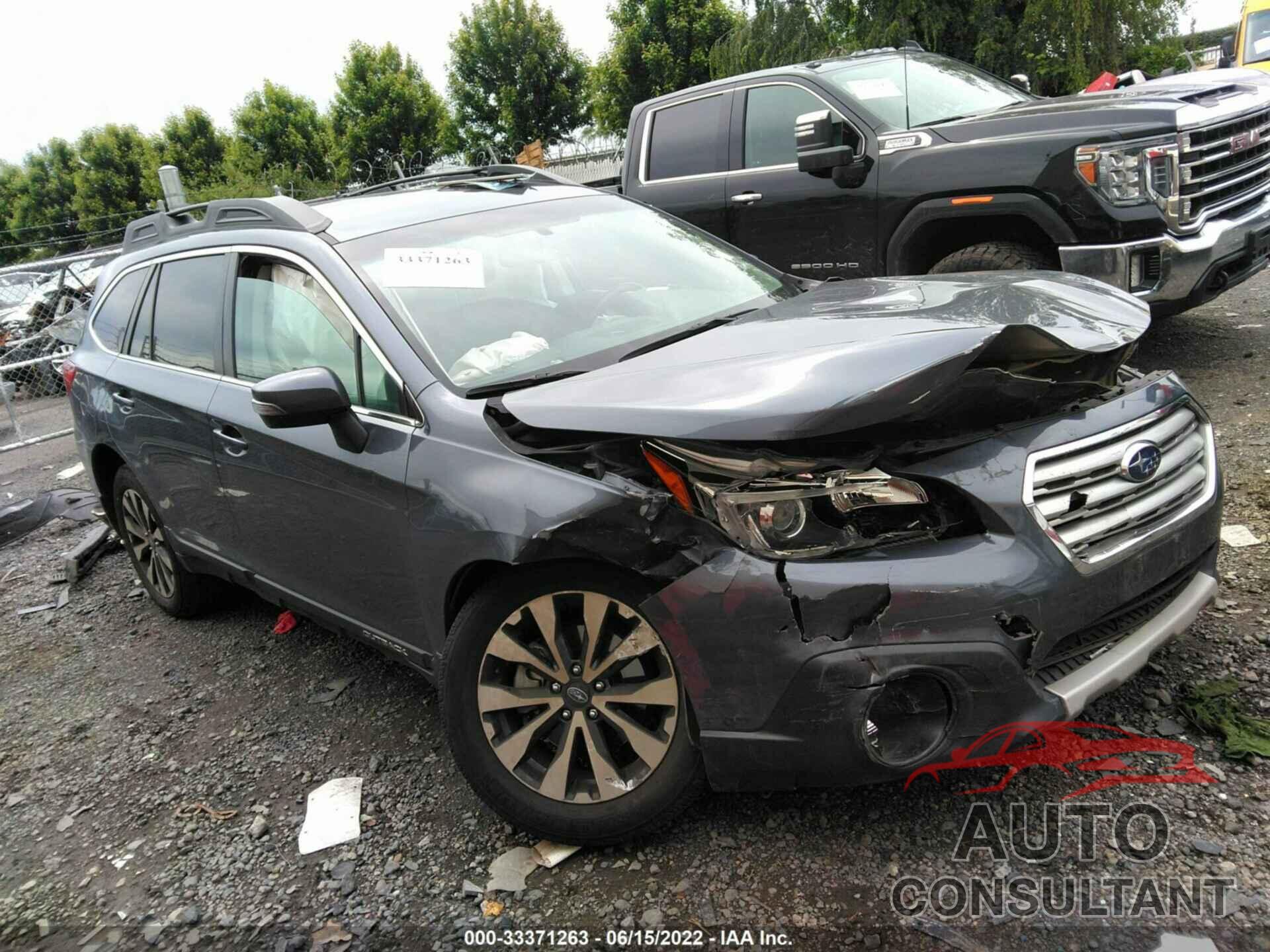 SUBARU OUTBACK 2016 - 4S4BSAJC2G3272345