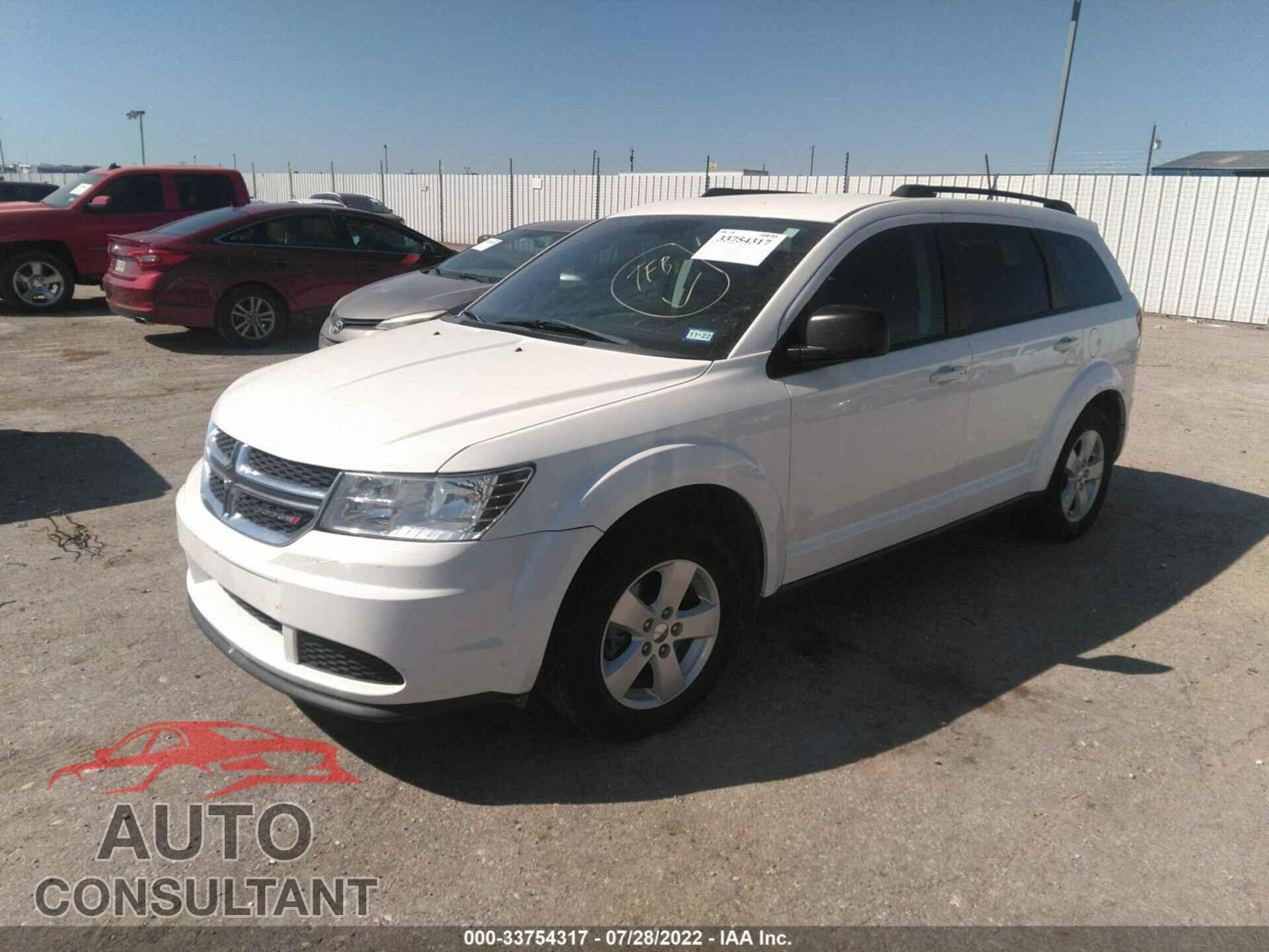 DODGE JOURNEY 2017 - 3C4PDCAB9HT504100