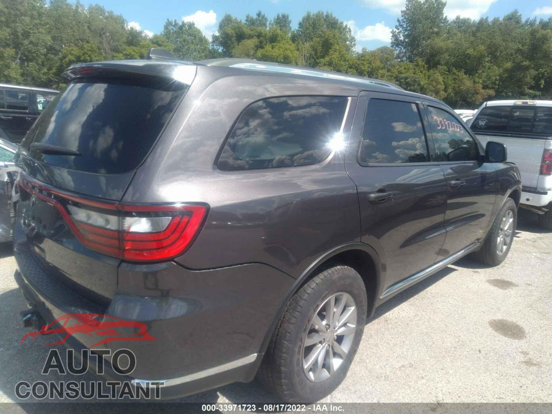 DODGE DURANGO 2017 - 1C4RDJAG6HC758075