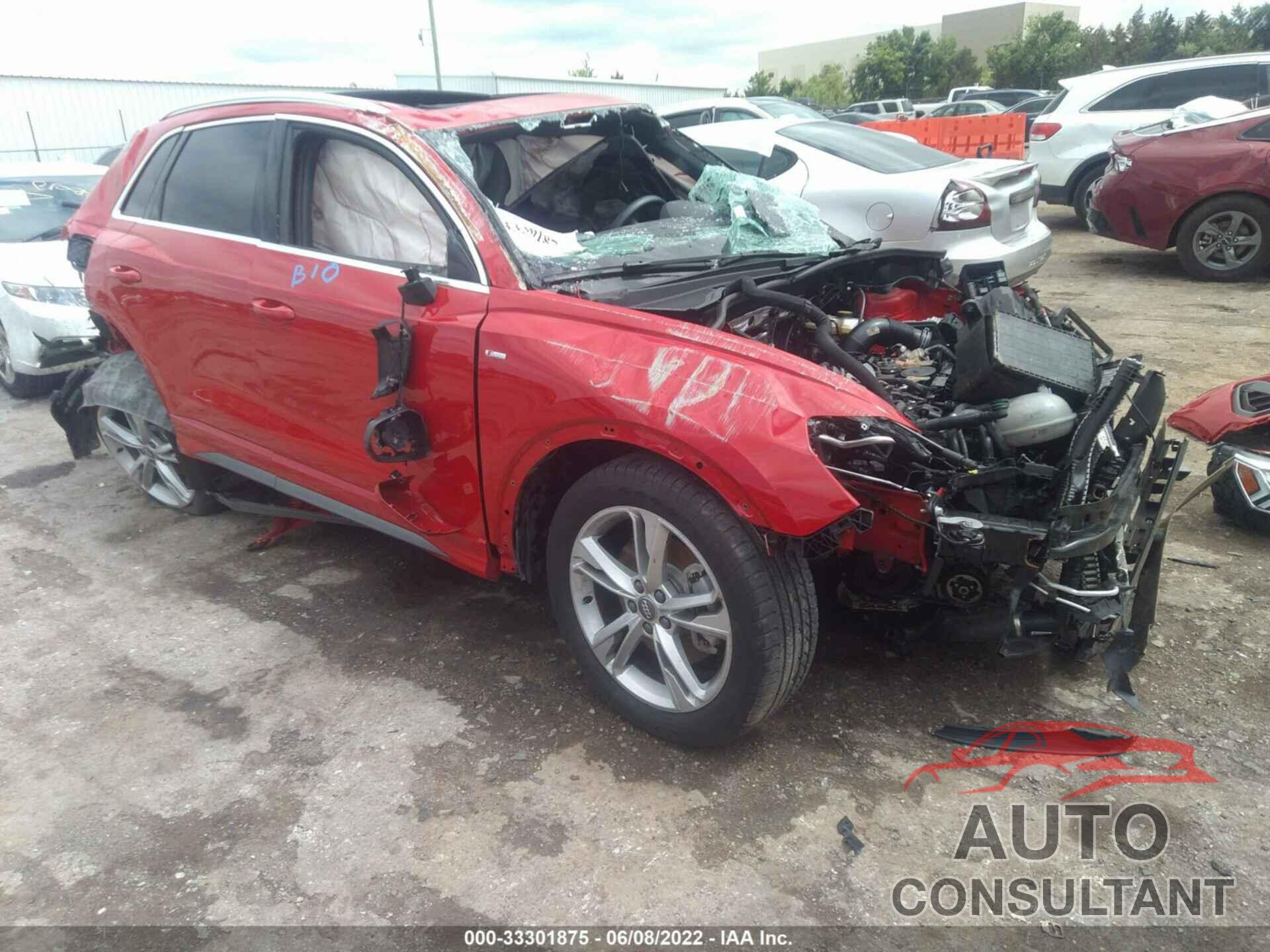 AUDI Q3 2020 - WA1EECF35L1045342