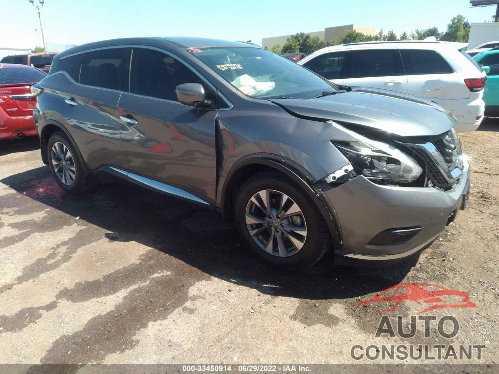 NISSAN MURANO 2018 - 5N1AZ2MG7JN130886