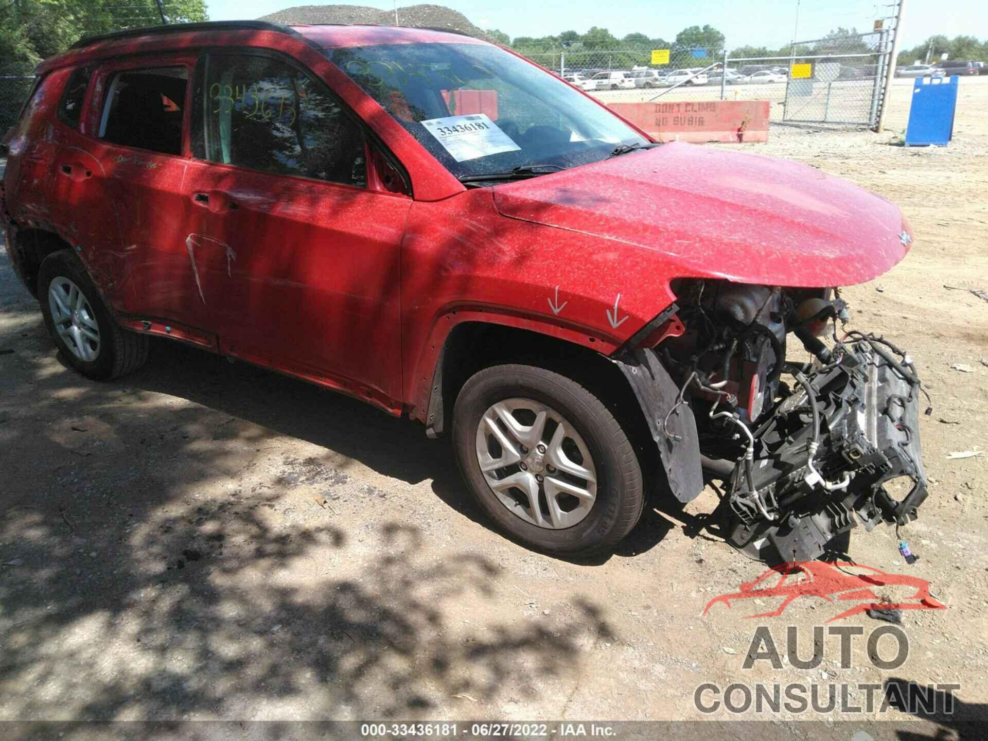 JEEP COMPASS 2018 - 3C4NJCABXJT461957
