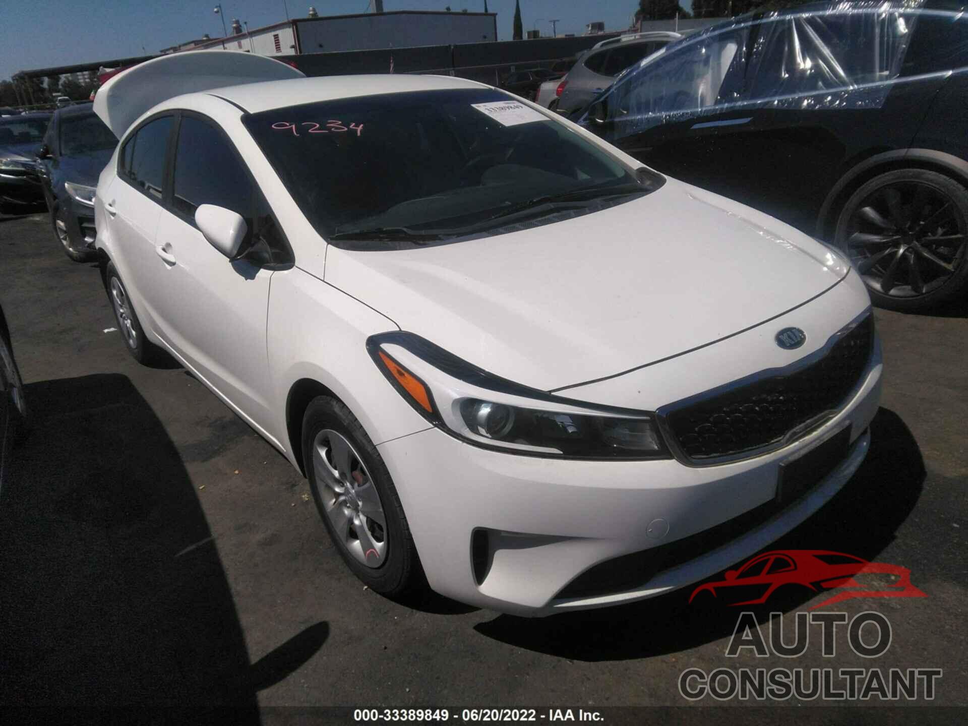 KIA FORTE 2017 - 3KPFK4A73HE052300