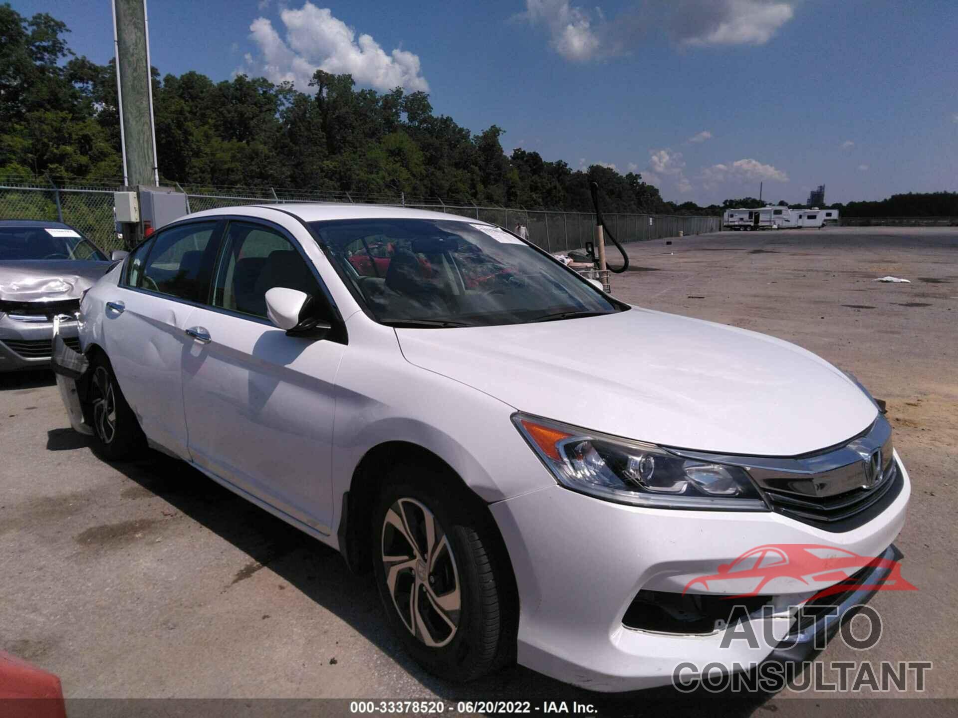 HONDA ACCORD SEDAN 2016 - 1HGCR2F38GA246526