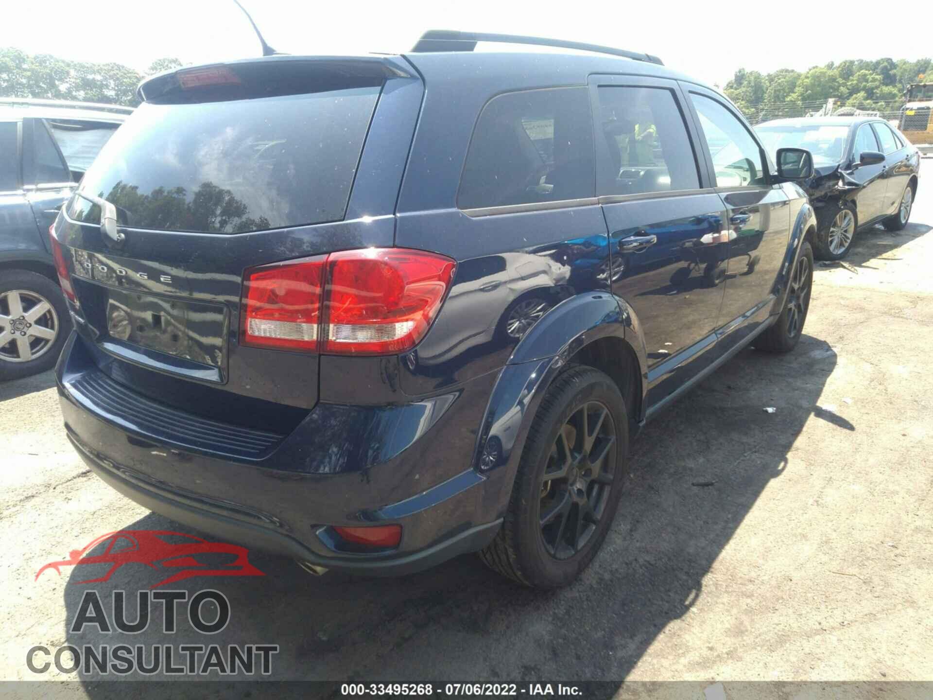 DODGE JOURNEY 2017 - 3C4PDCBG2HT608051