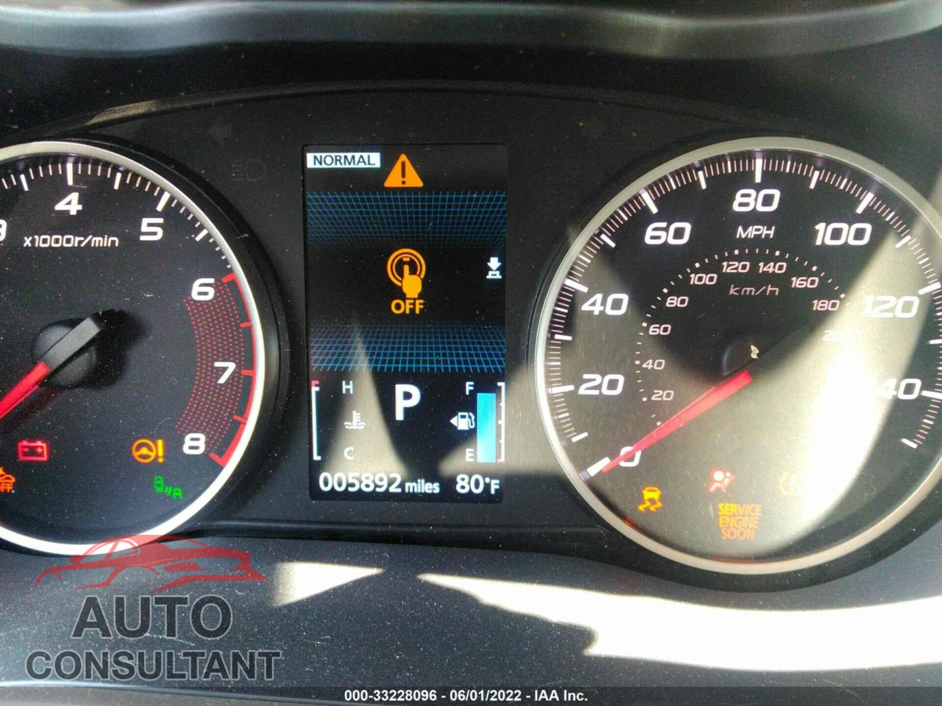 MITSUBISHI ECLIPSE CROSS 2022 - JA4ATWAA6NZ054700