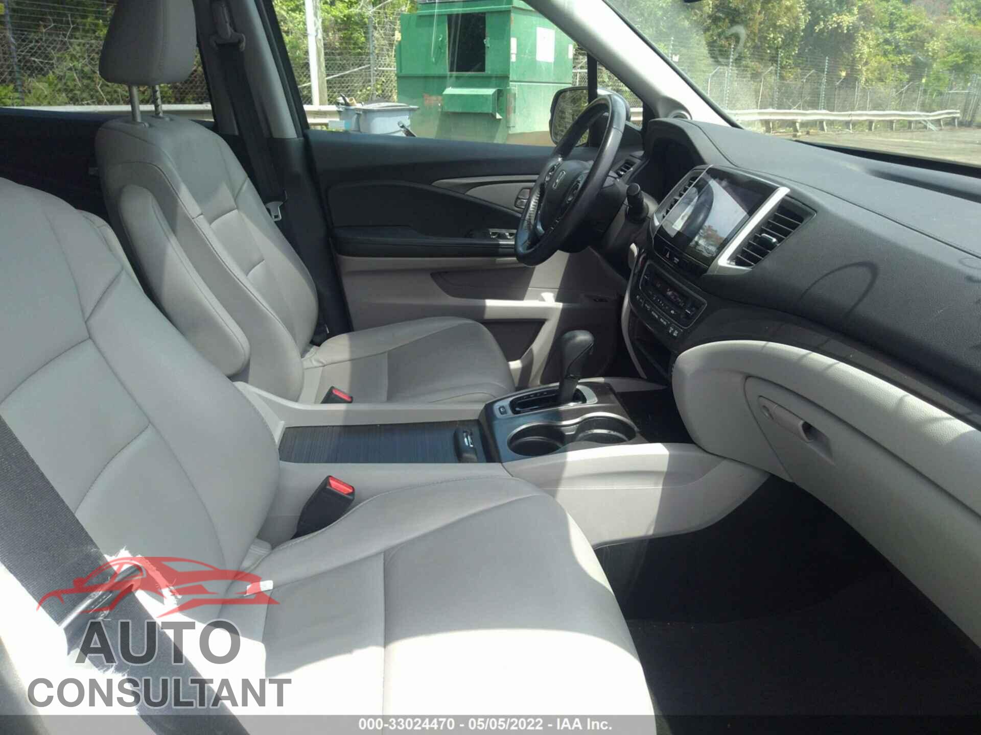 HONDA PILOT 2016 - 5FNYF6H70GB028558