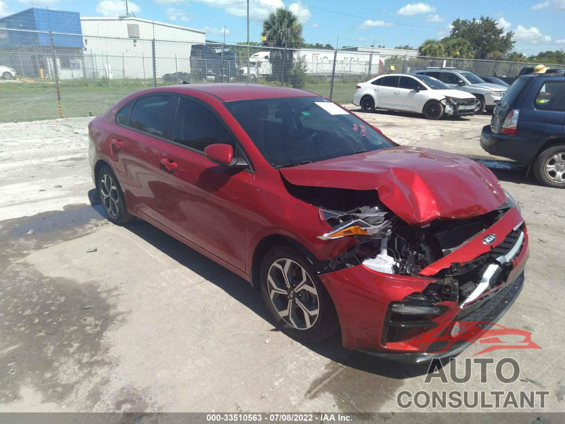 KIA FORTE 2019 - 3KPF24AD0KE052493