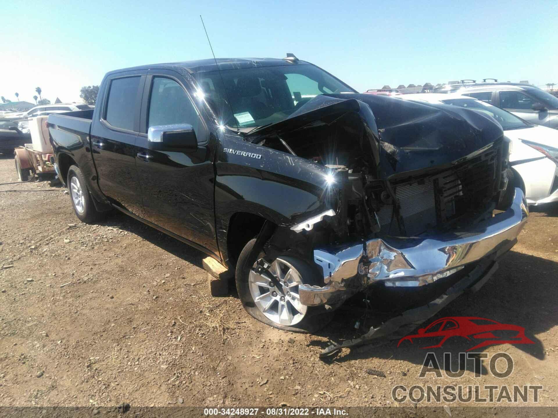 CHEVROLET SILVERADO 1500 2021 - 3GCPWCED3MG103070
