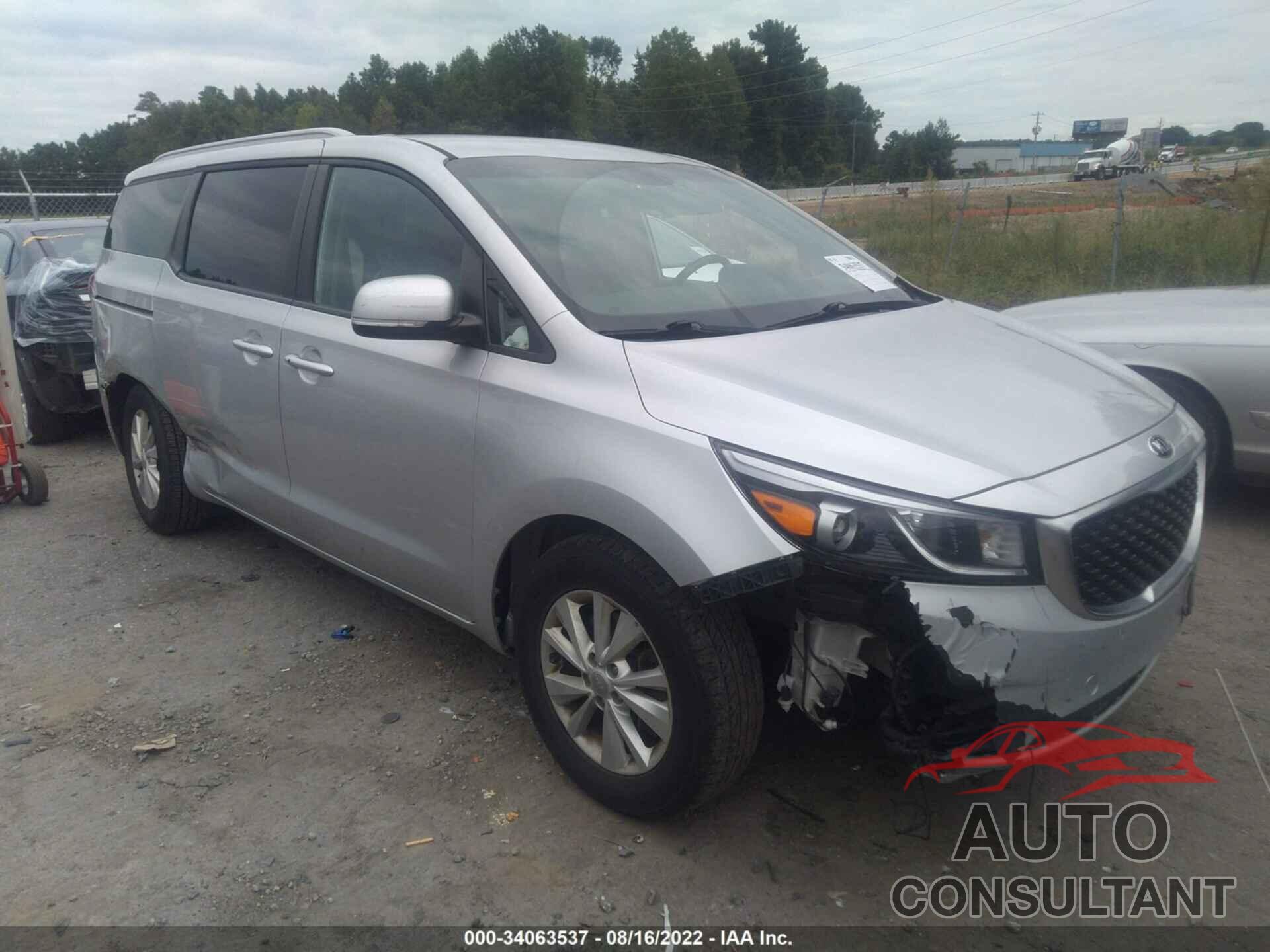 KIA SEDONA 2017 - KNDMB5C17H6251927