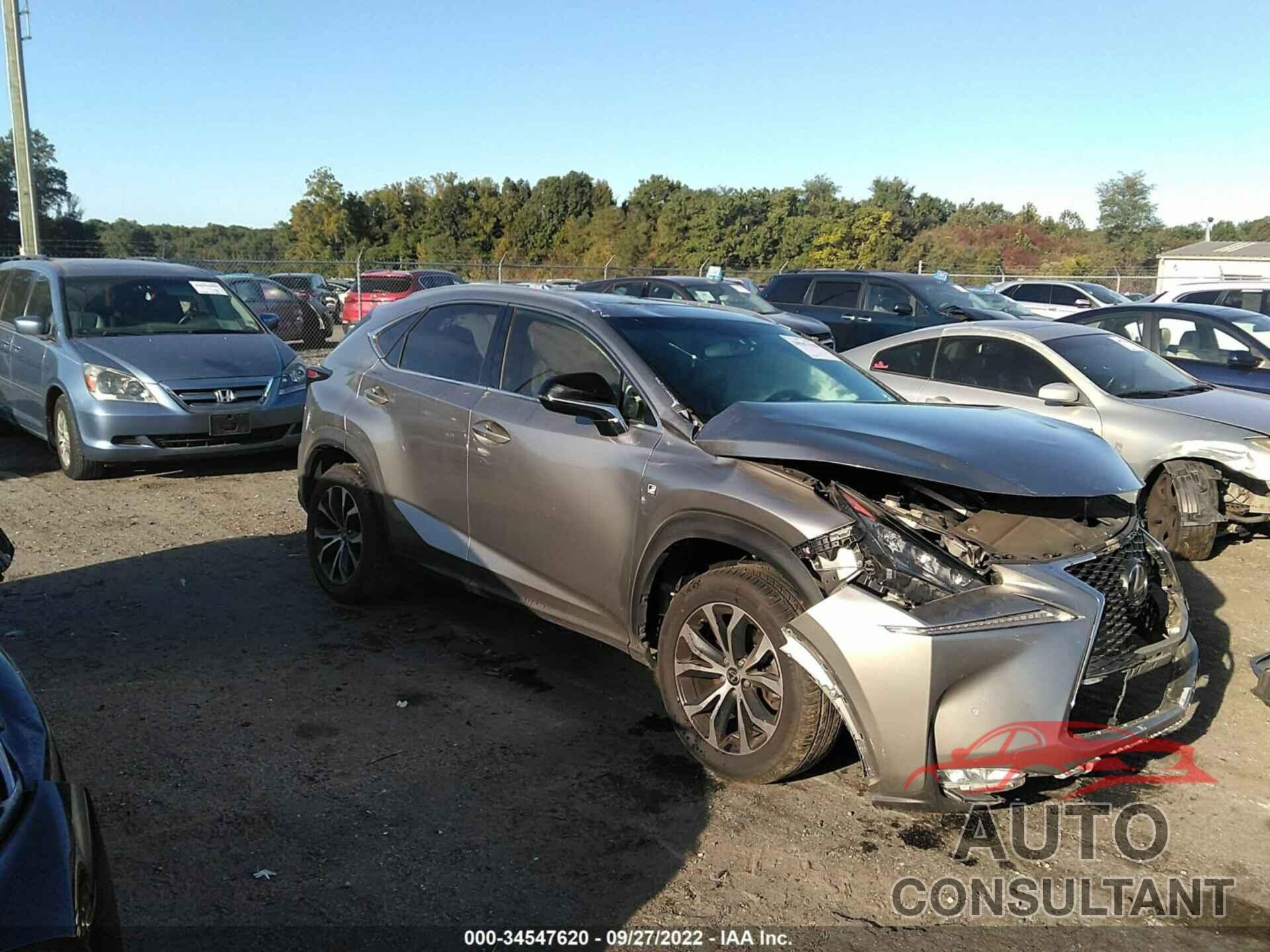 LEXUS NX 200T 2016 - JTJBARBZXG2064516