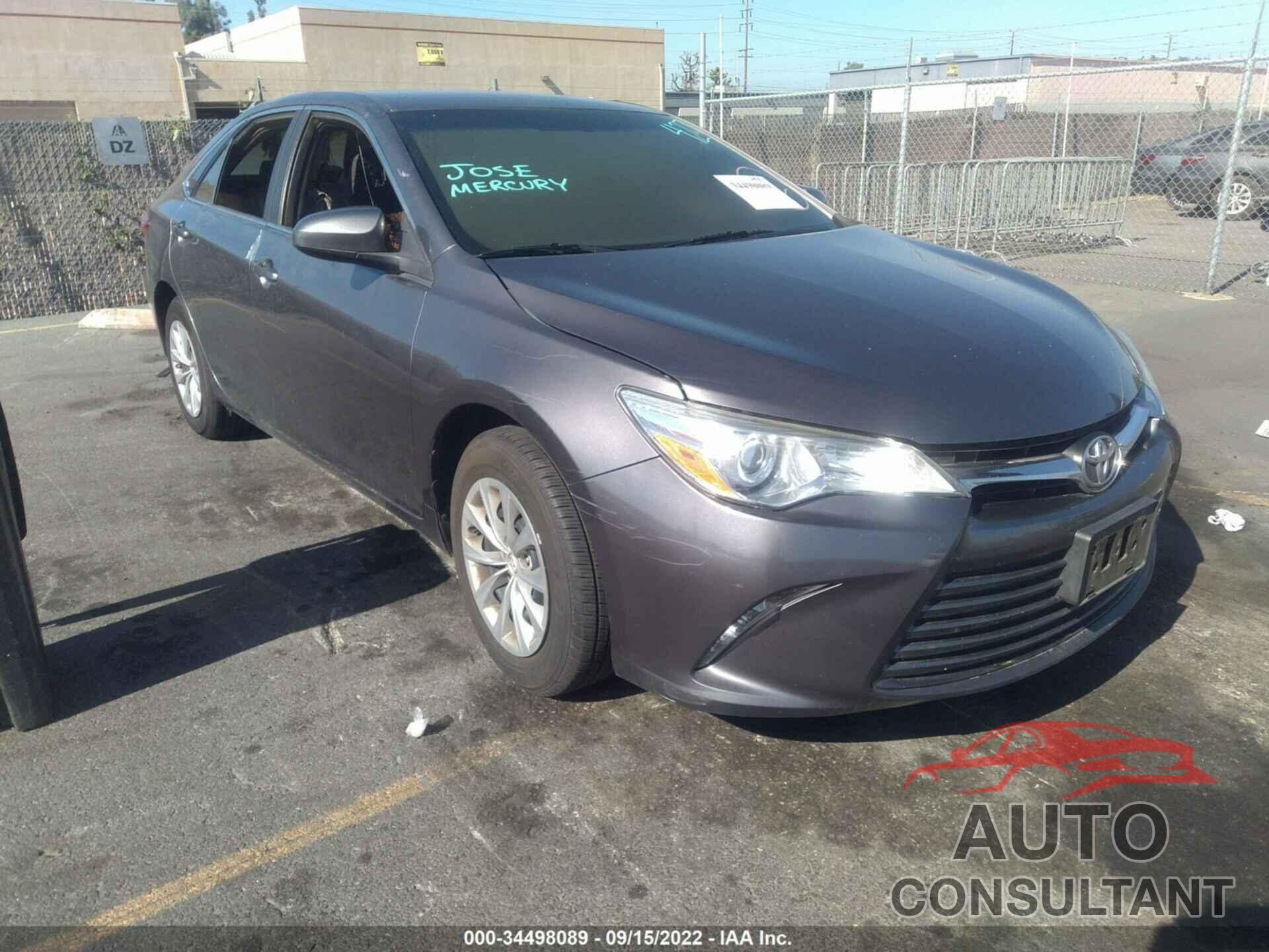 TOYOTA CAMRY 2017 - 4T1BF1FK9HU801595